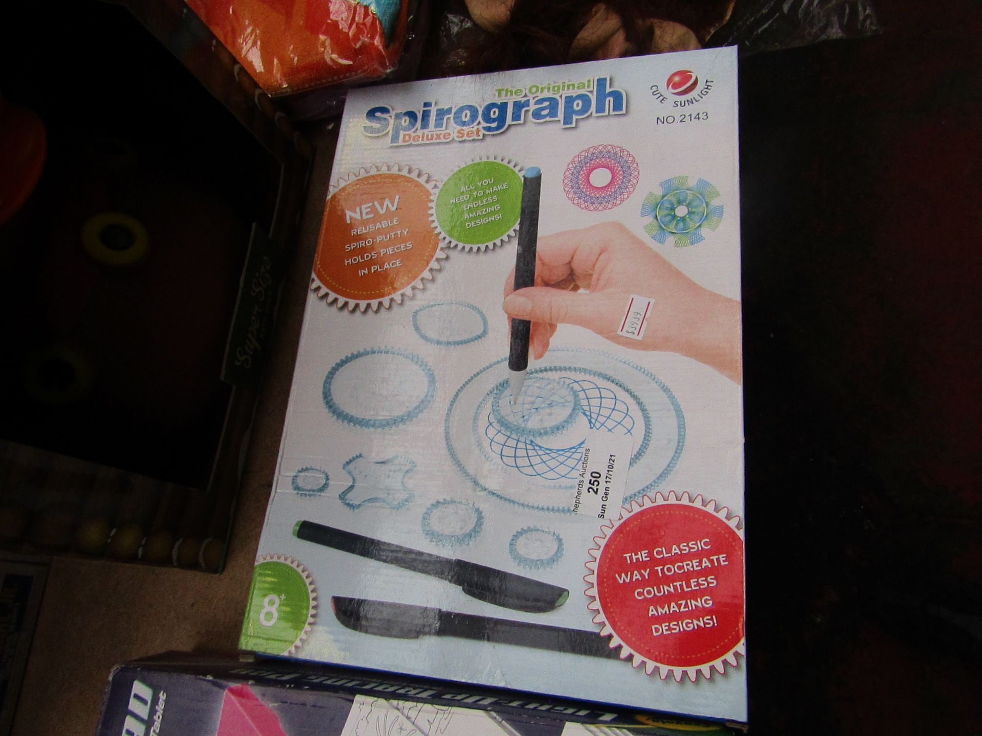 Cute Sunlight - The Original Spirograph Deluxe Set - Unchecked & Boxed.