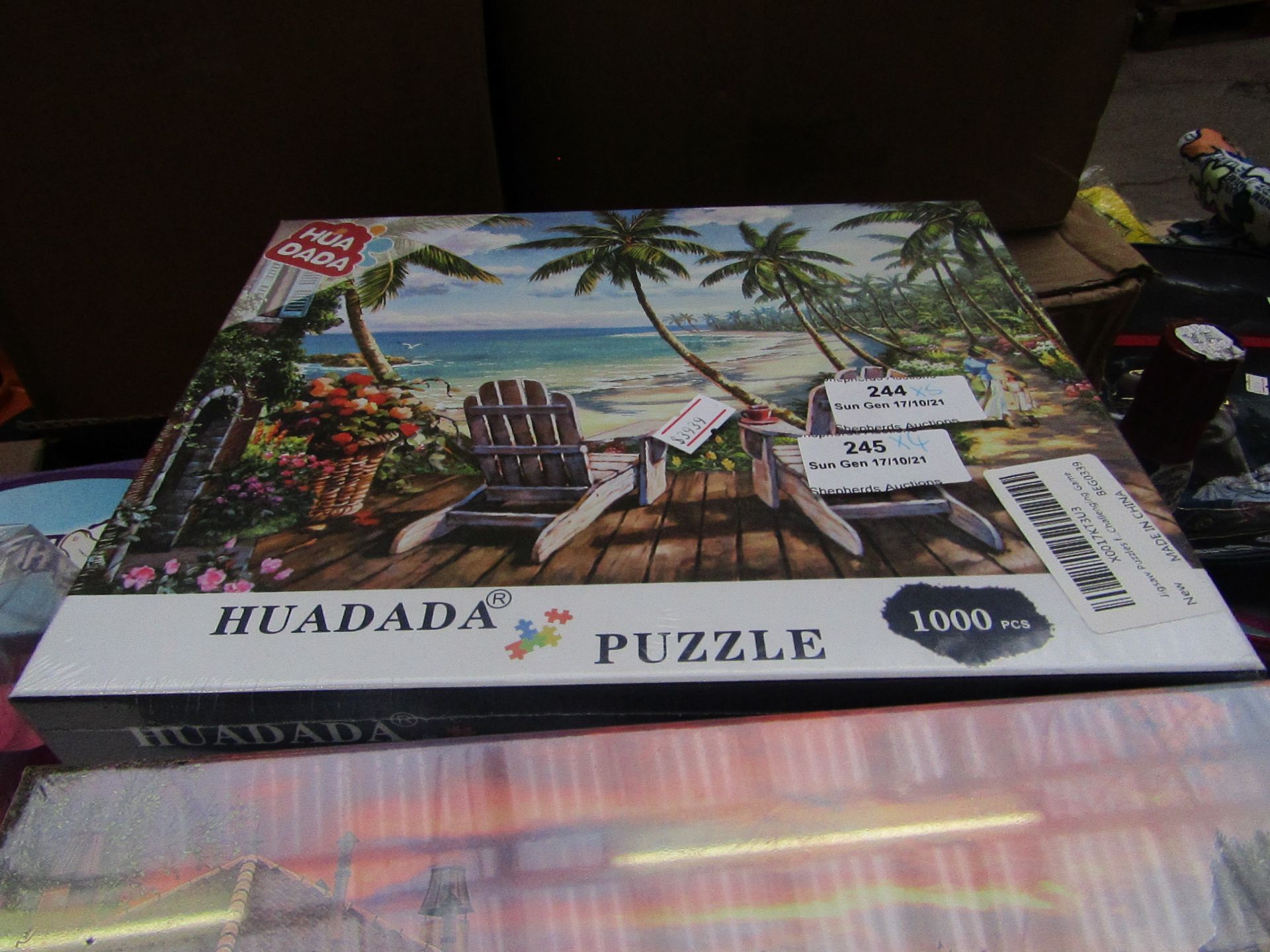 5x Huadada 1000 Piece Jigsaw Puzzle - New & Boxed.