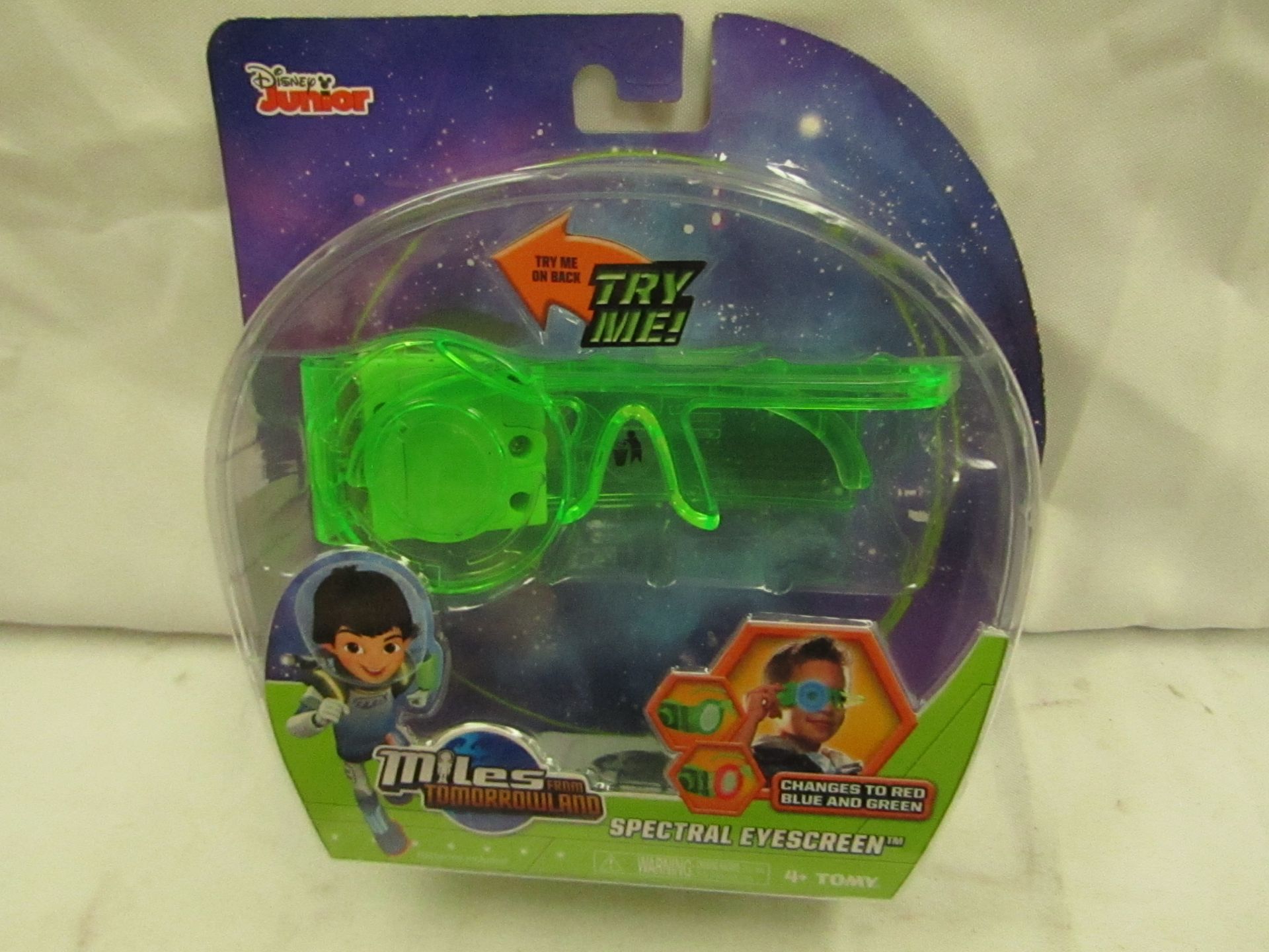 4x Tomy - Miles From Tomorrowland Spectral Eyescreen - New & Boxed.