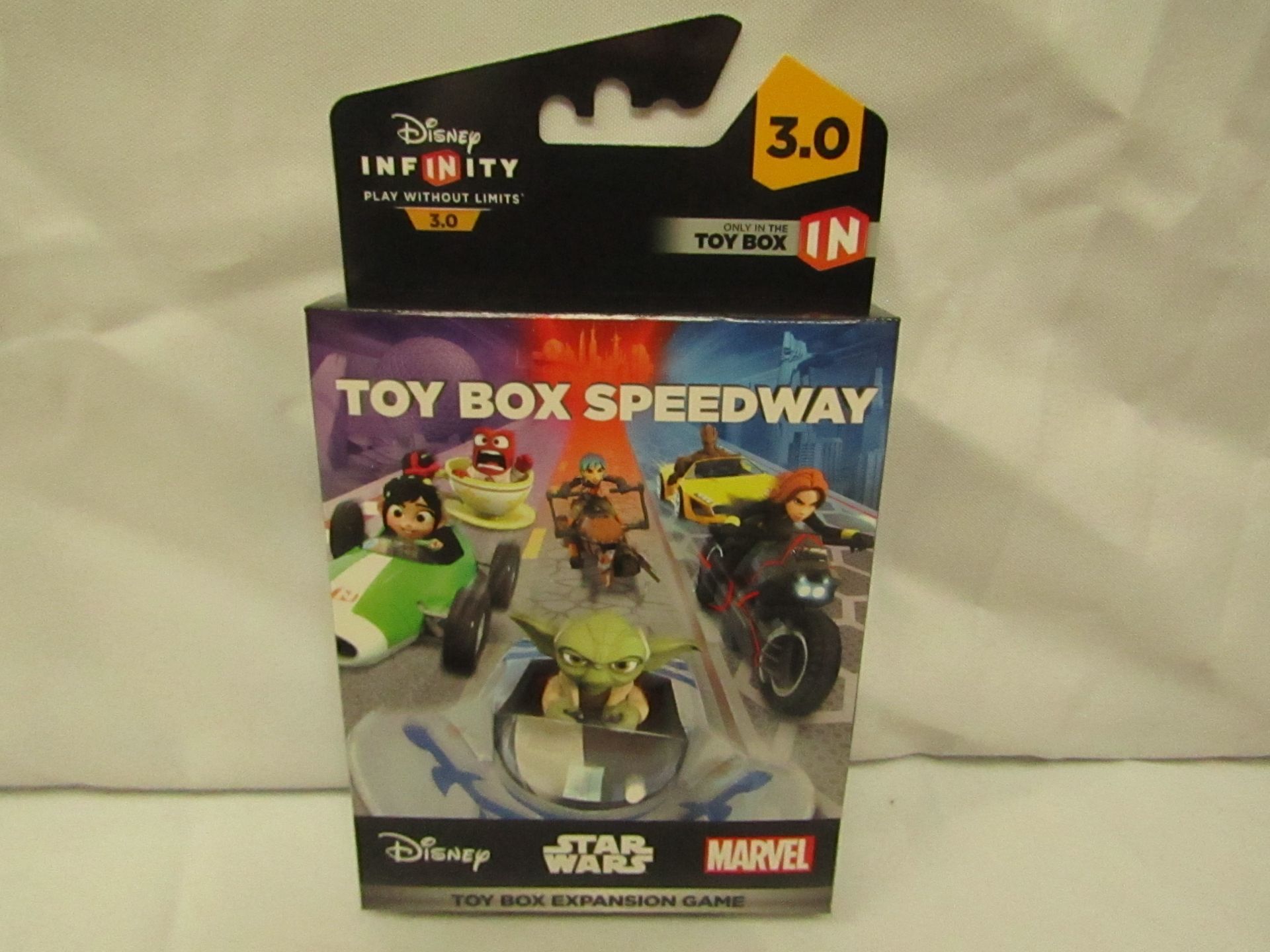 6x Disney - Infinity Toy Box Expansion Game - All Unused & Boxed.