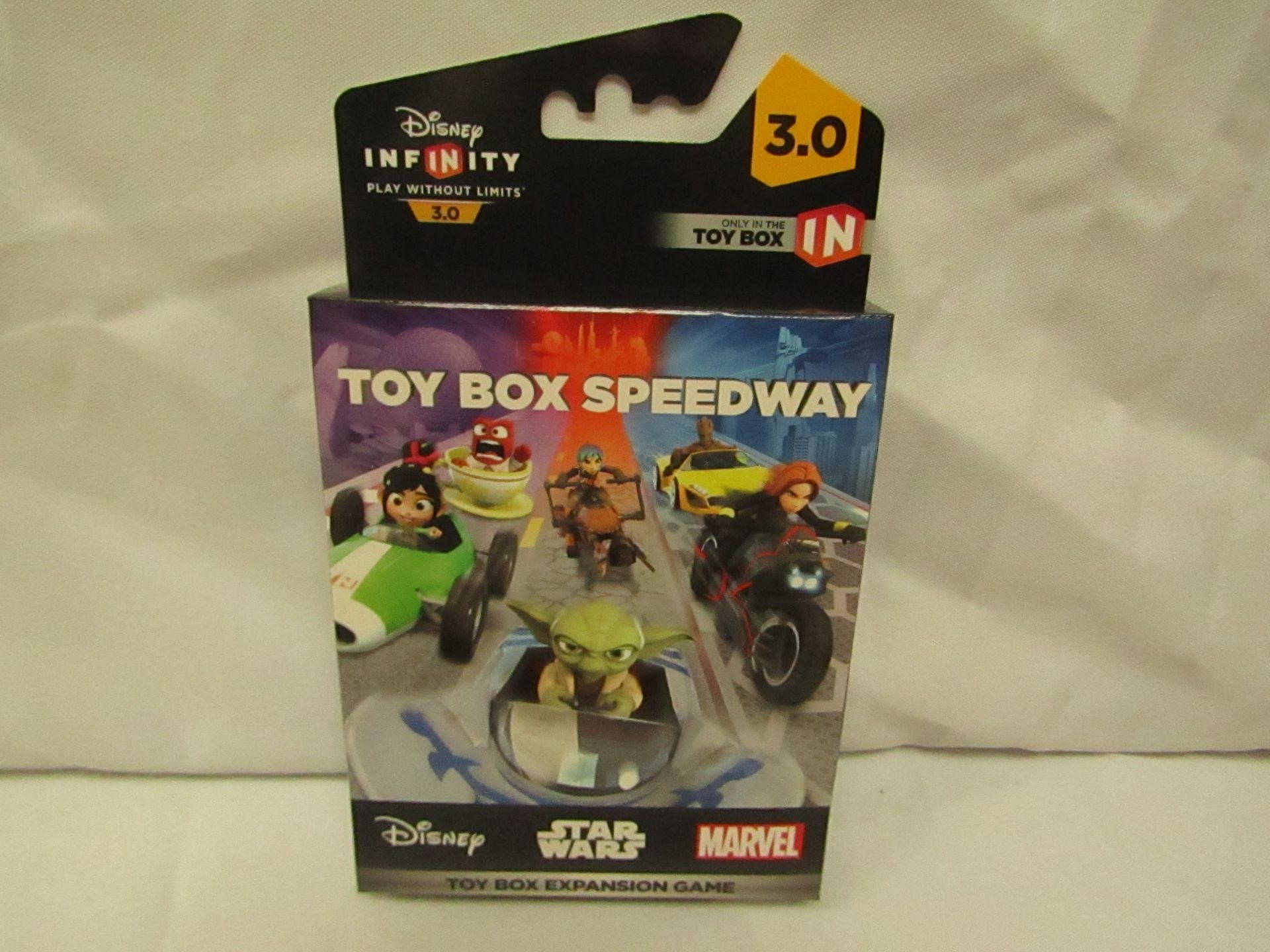 6x Disney - Infinity Toy Box Expansion Game - All Unused & Boxed.