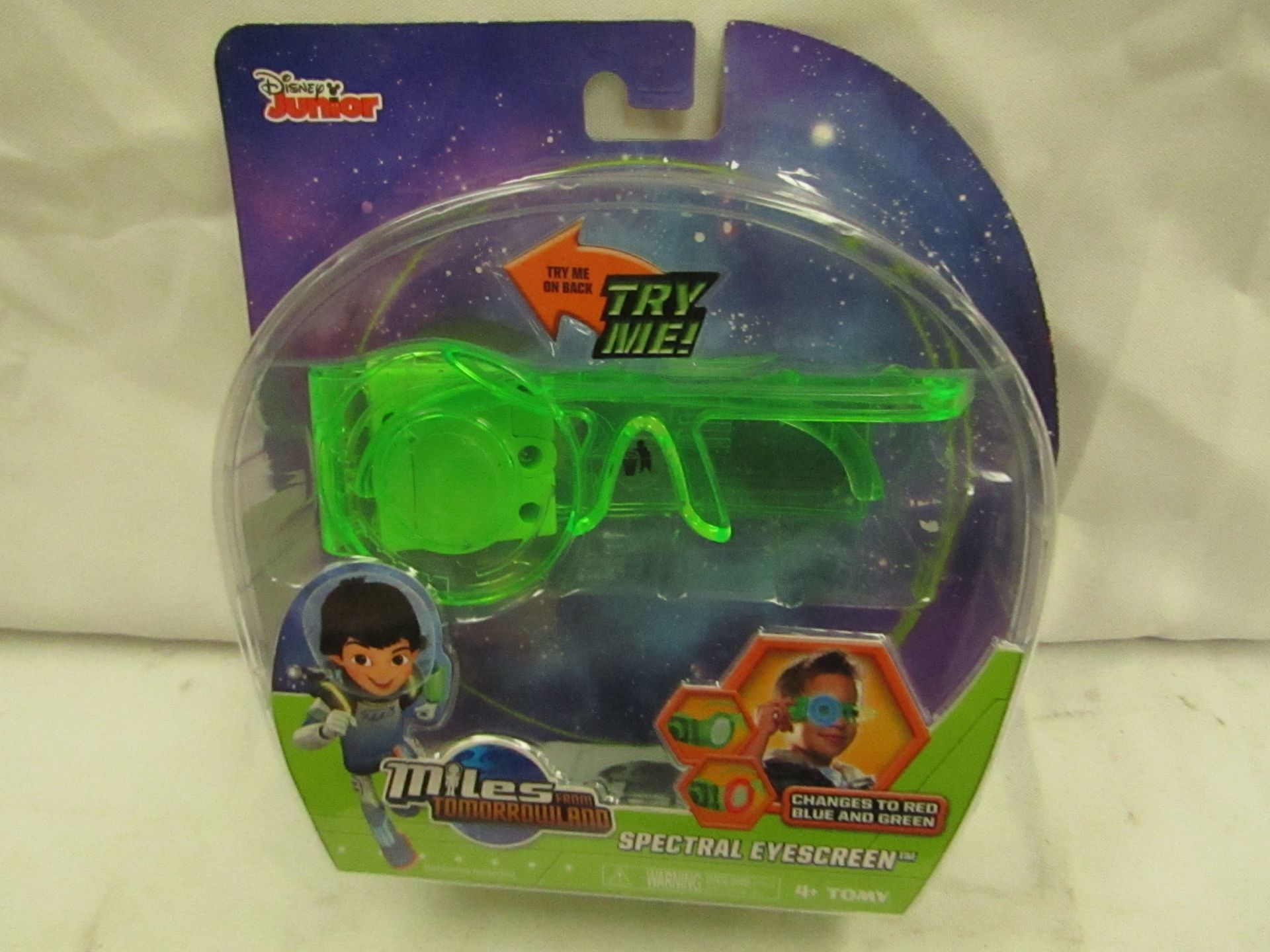 4x Tomy - Miles From Tomorrowland Spectral Eyescreen - New & Boxed.