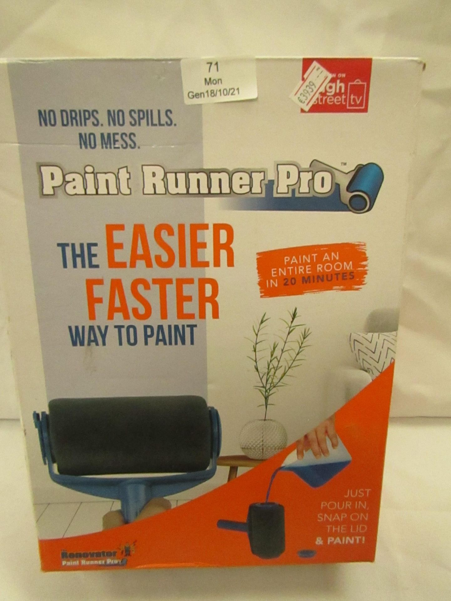 Paint Runner Pro - Painting Brush Kit - Unchecked & Boxed.