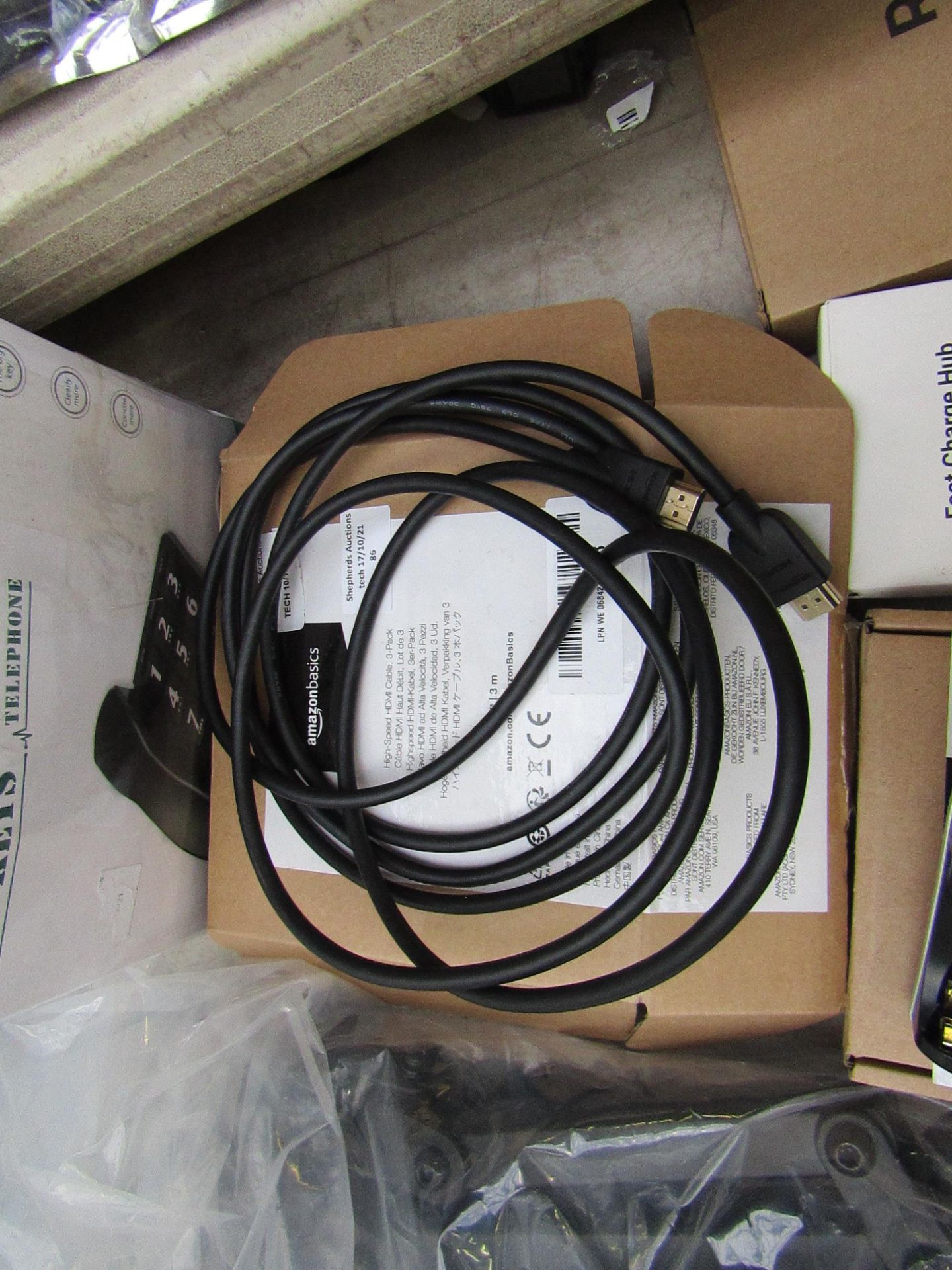 Amazon Basics High Speed HDMI Cable - Unchecked & Boxed