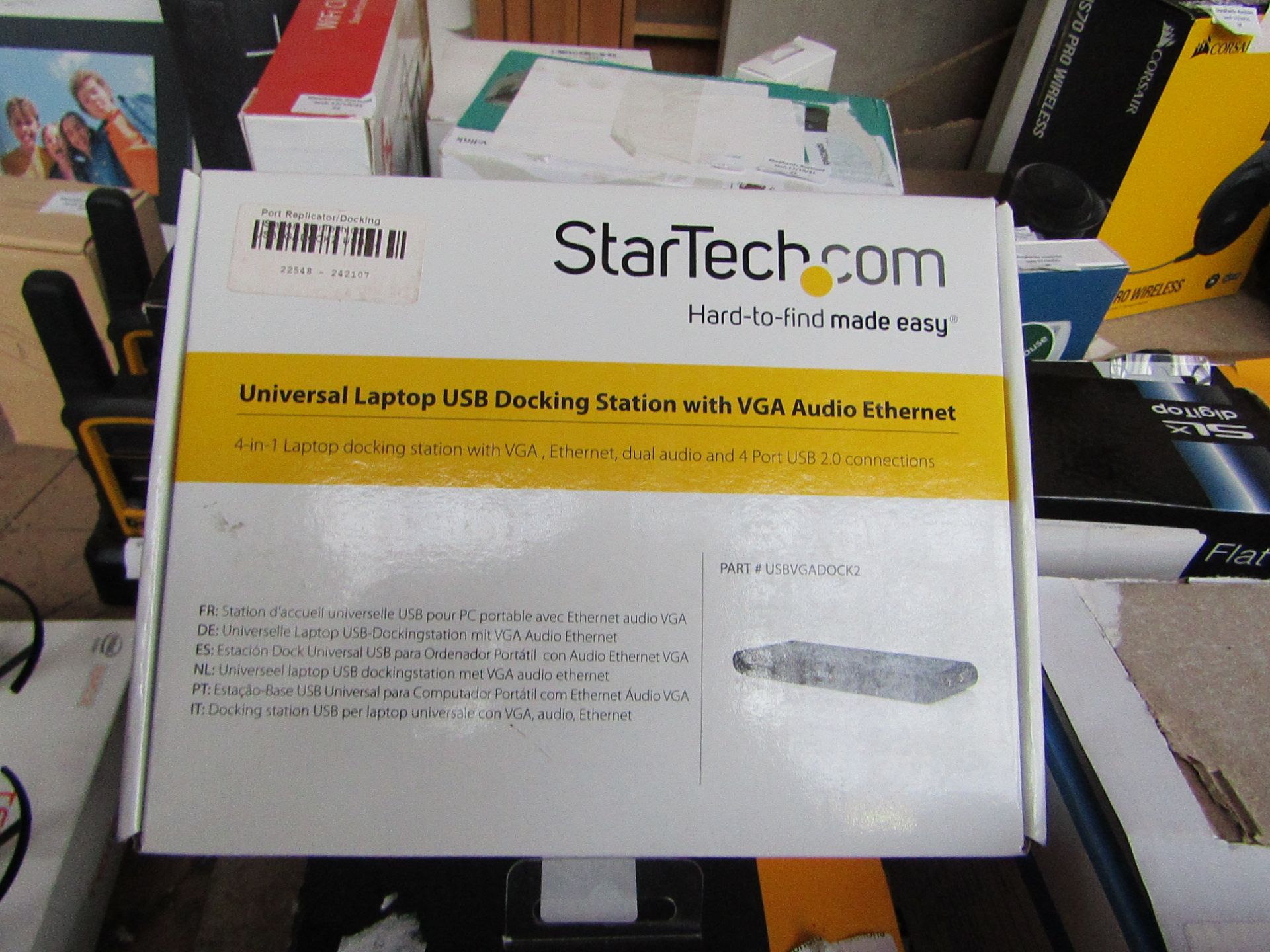 Startech Universal Laptop USB Docking Station - Unchecked & Boxed - RRP £184