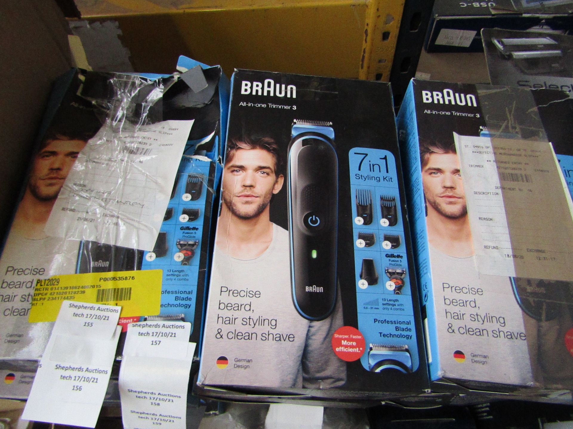 | 1X | BRAUN ALL IN ONE TRIMMER 3 | UNCHECKED AND BOXED |