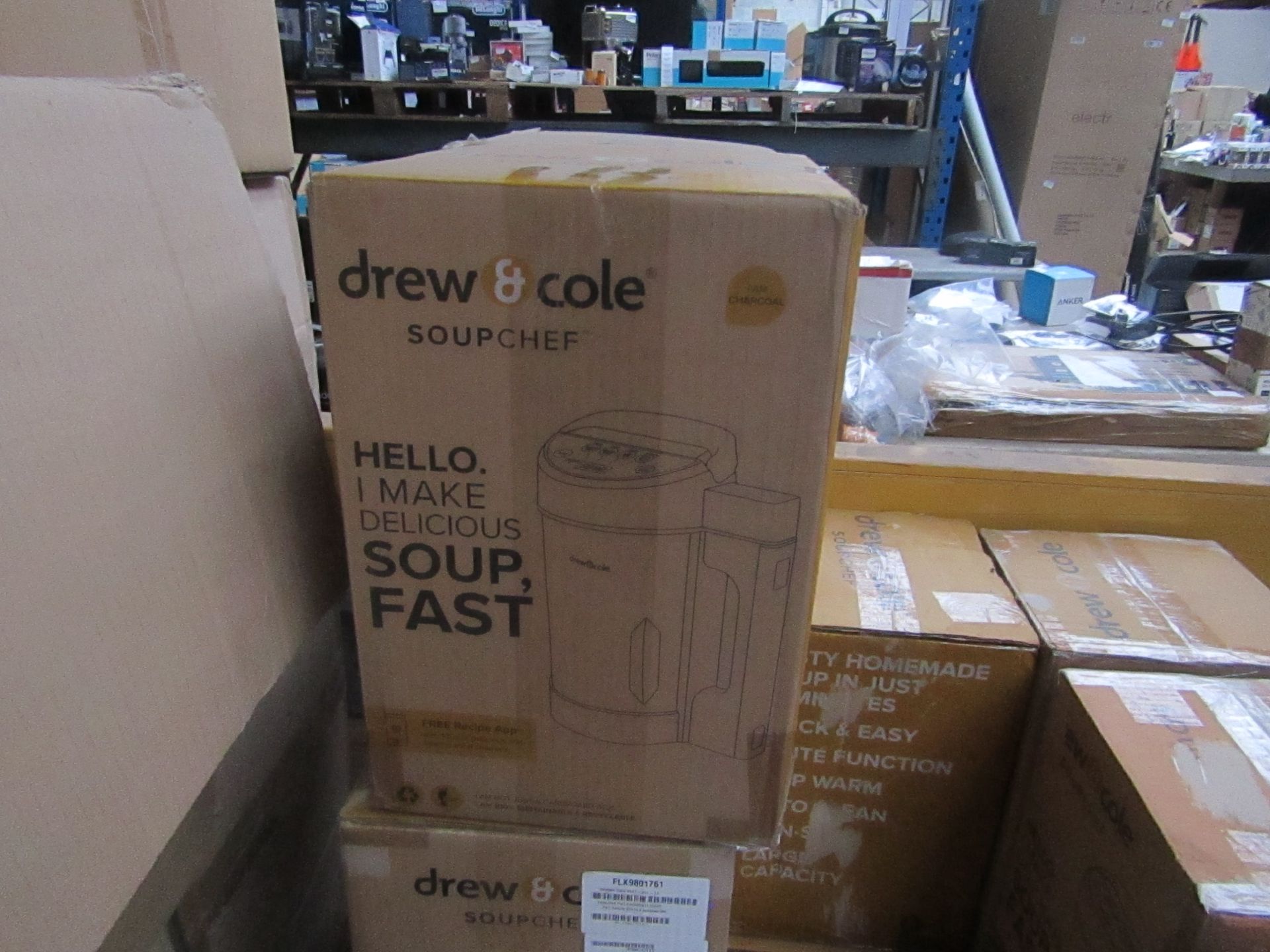 | 1x | DREW AND COLE SOUP CHEF | PROFESSIONALLY REFURBISHED AND RE BOXED |NO ONLINE RESALE | RRP £