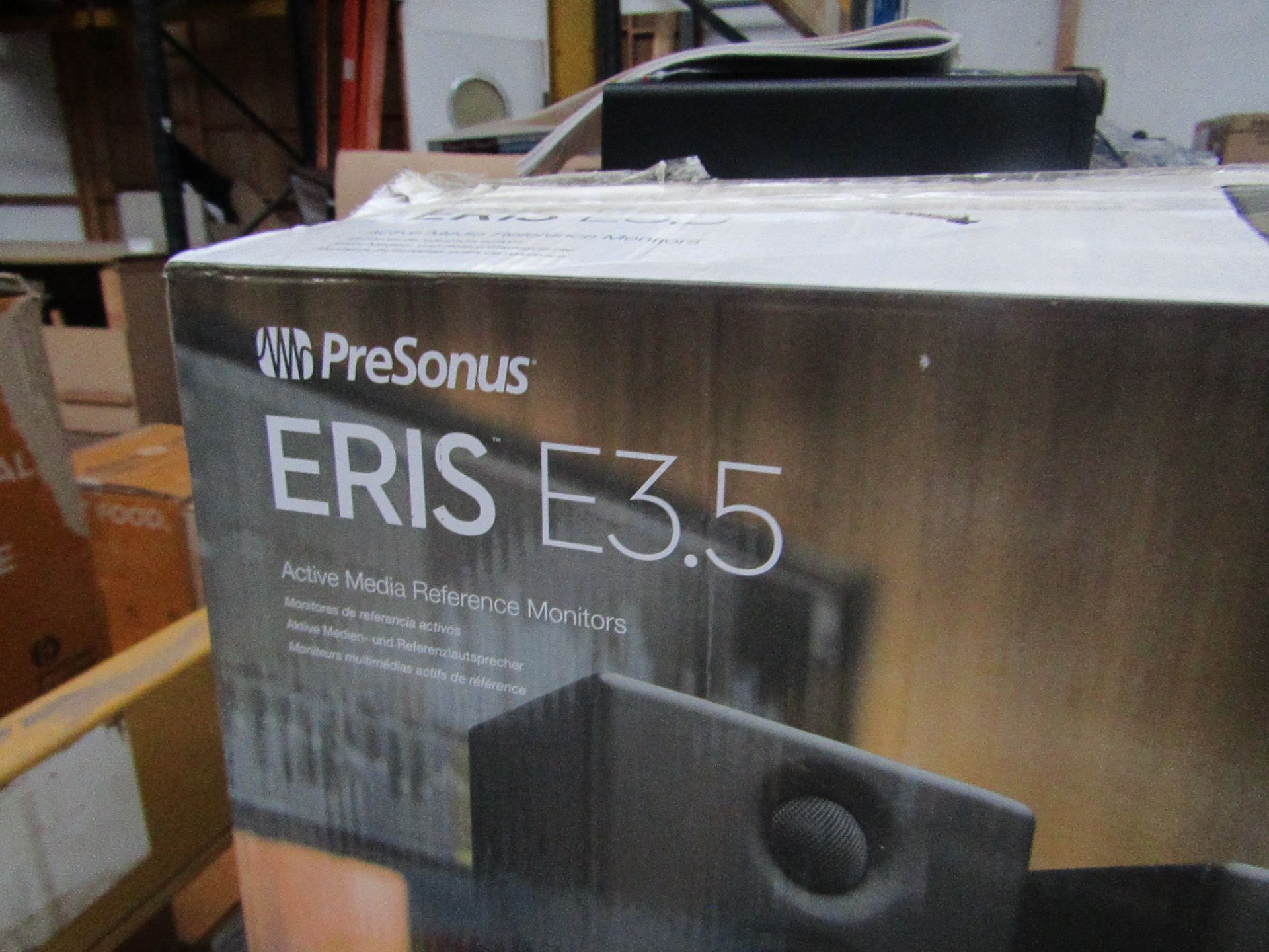 PreSonus Eris E3.5 Speakers - Tested Working but may not have power lead - RRP £85