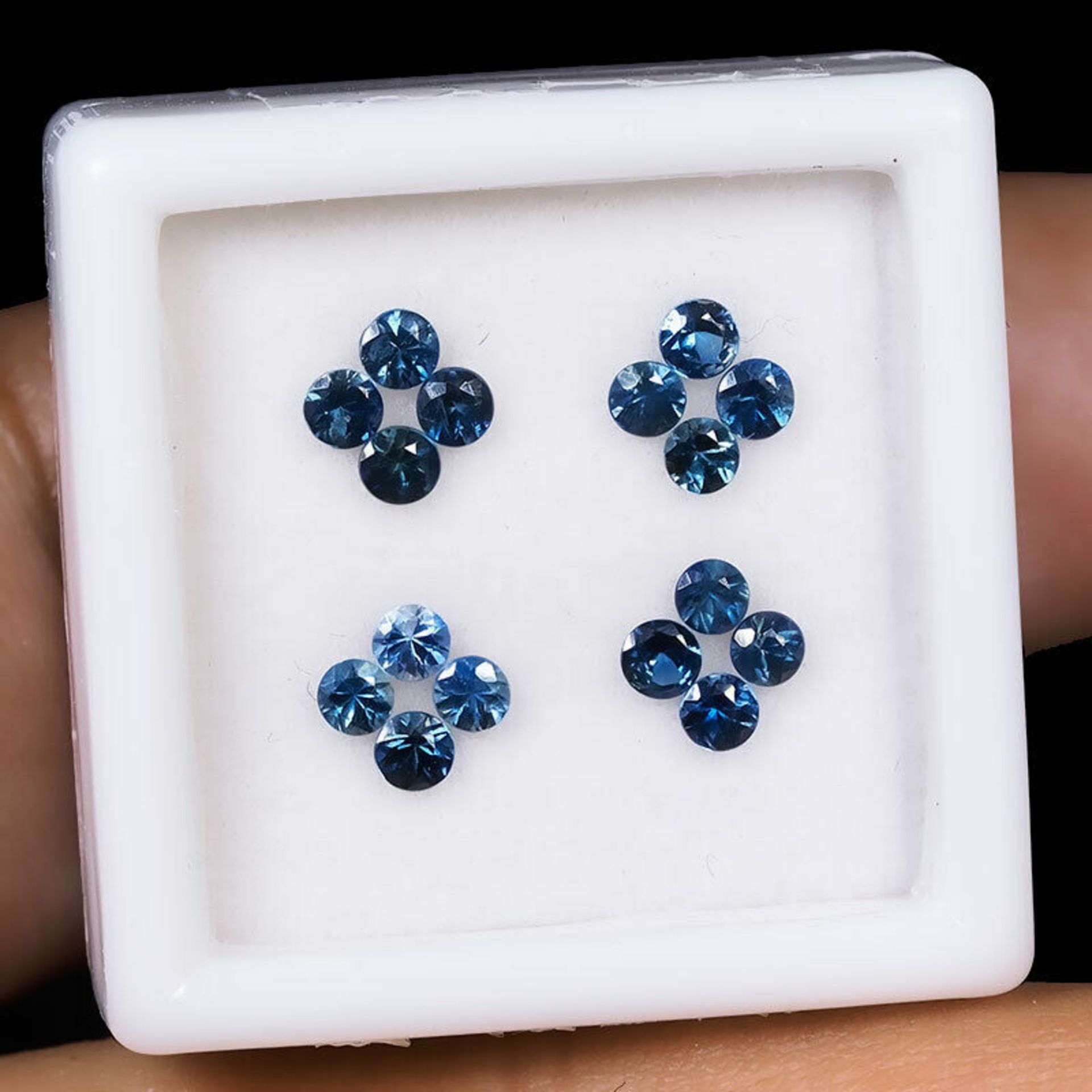 IGL&I Certified - Natural Sri lanka Blue Sapphires - 1.25 Carats - (Unheated - Untreated) Diamond