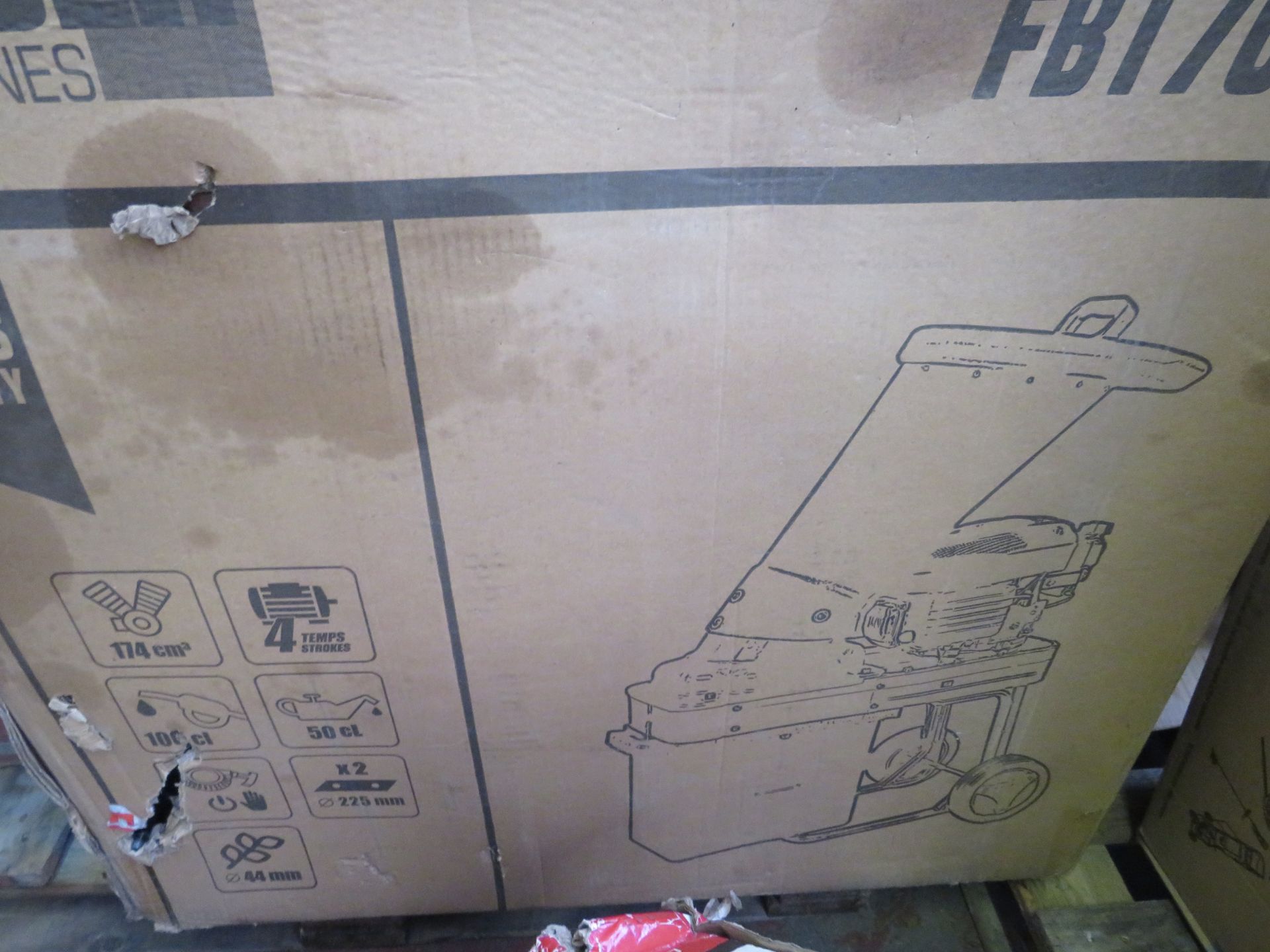 1x Feider - FBT70-2 Petrol Shredder - Used Condition - Needs Some Attention & Untested & Boxed - RRP