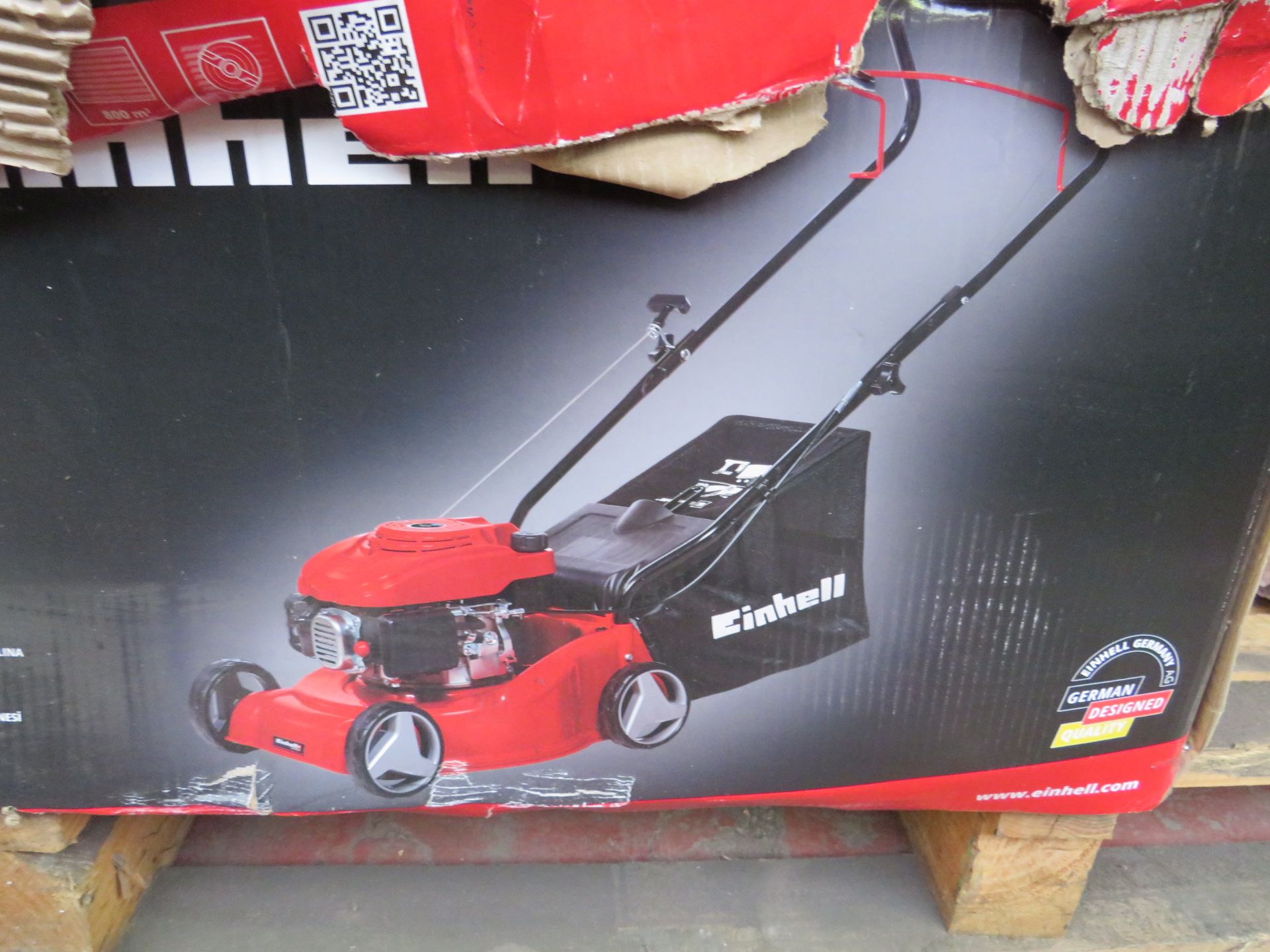 1x Einhell - GC-PM 40/1 40cm Petrol Lawn Mower - Used Condition - Needs Some Attention &