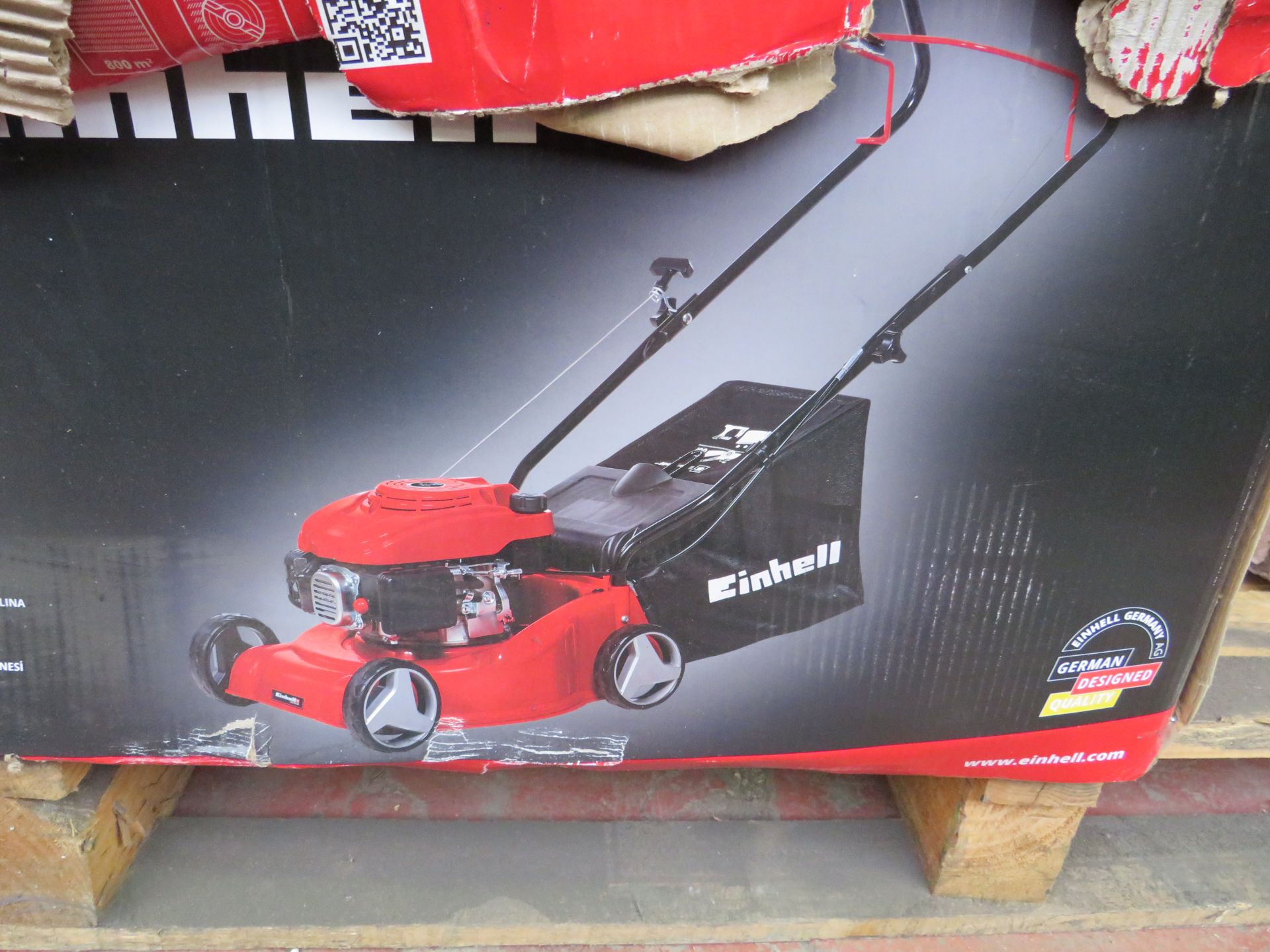 1x Einhell - GC-PM 40/1 40cm Petrol Lawn Mower - Used Condition - Needs Some Attention &