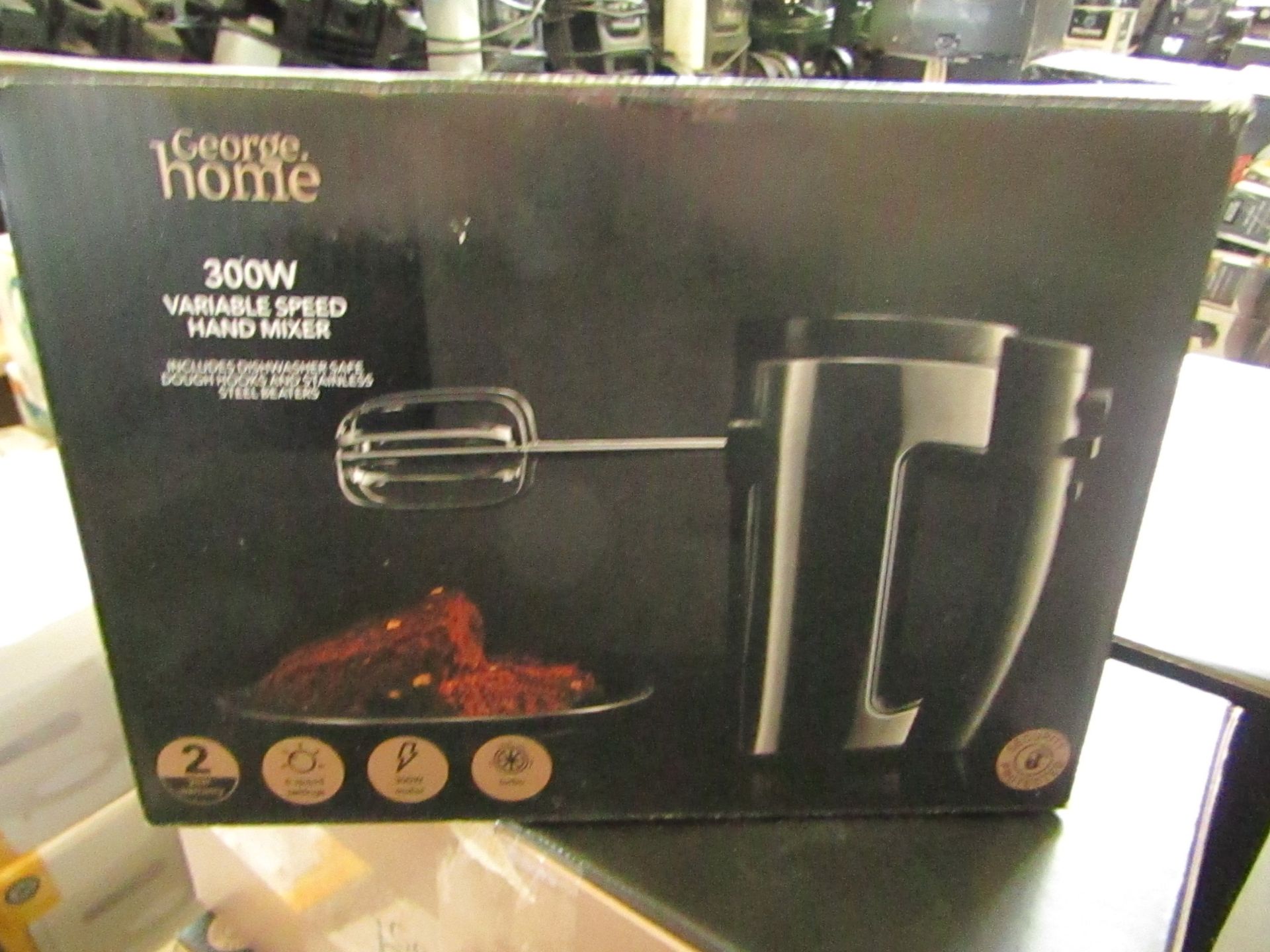 | 3X | 300W VARIABLE SPEED HAND MIXER | UNCHECKED & BOXED | NO ONLINE RESALE | RRP £15 | TOTAL LOT