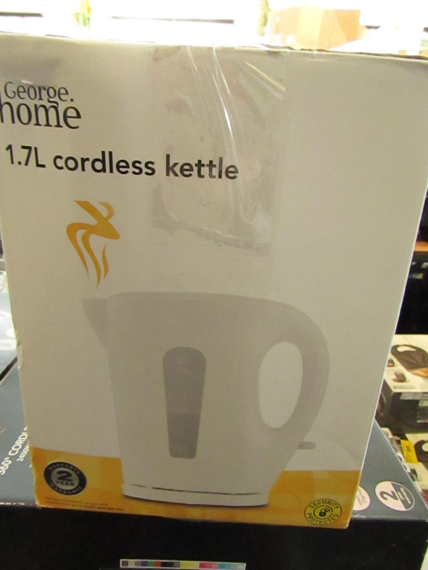 | 3X | 1.7L CORDLESS KETTLE | UNCHECKED & BOXED | NO ONLINE RESALE | RRP £12 | TOTAL LOT RRP £36 |