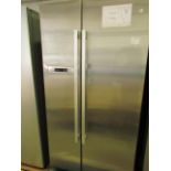 Bosch - American Fridge Freezer, Tested working for coldness, small dent and blemish on the front