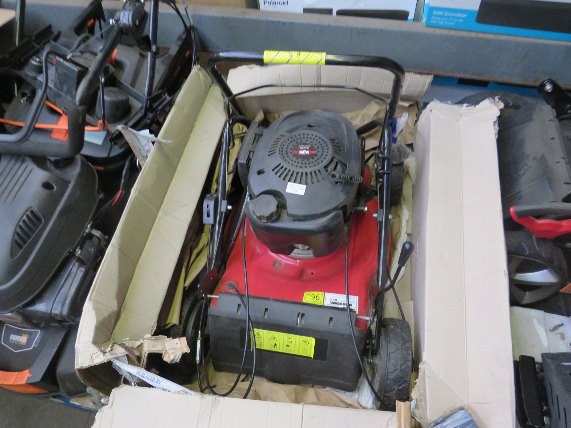 1x Racing - Petrol Lawn Mower RAC4640PL-1 - Unchecked and Untested - RRP £159. @ FR Jones & Sons.