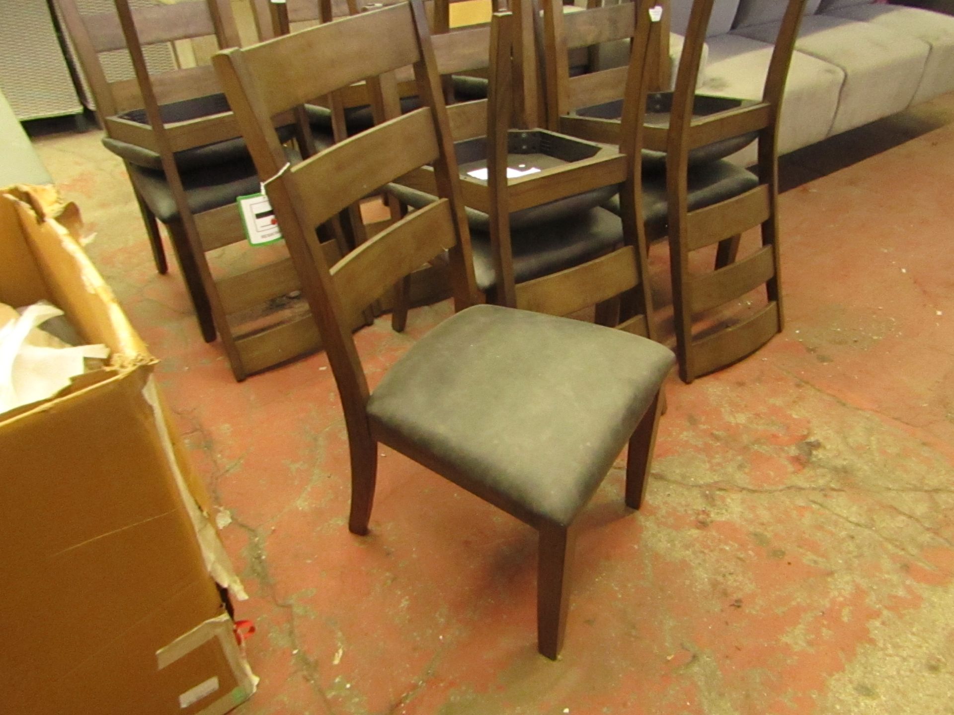 11x Bayside dining chairs, may have marks, scuffs etc. Vewing recommended.