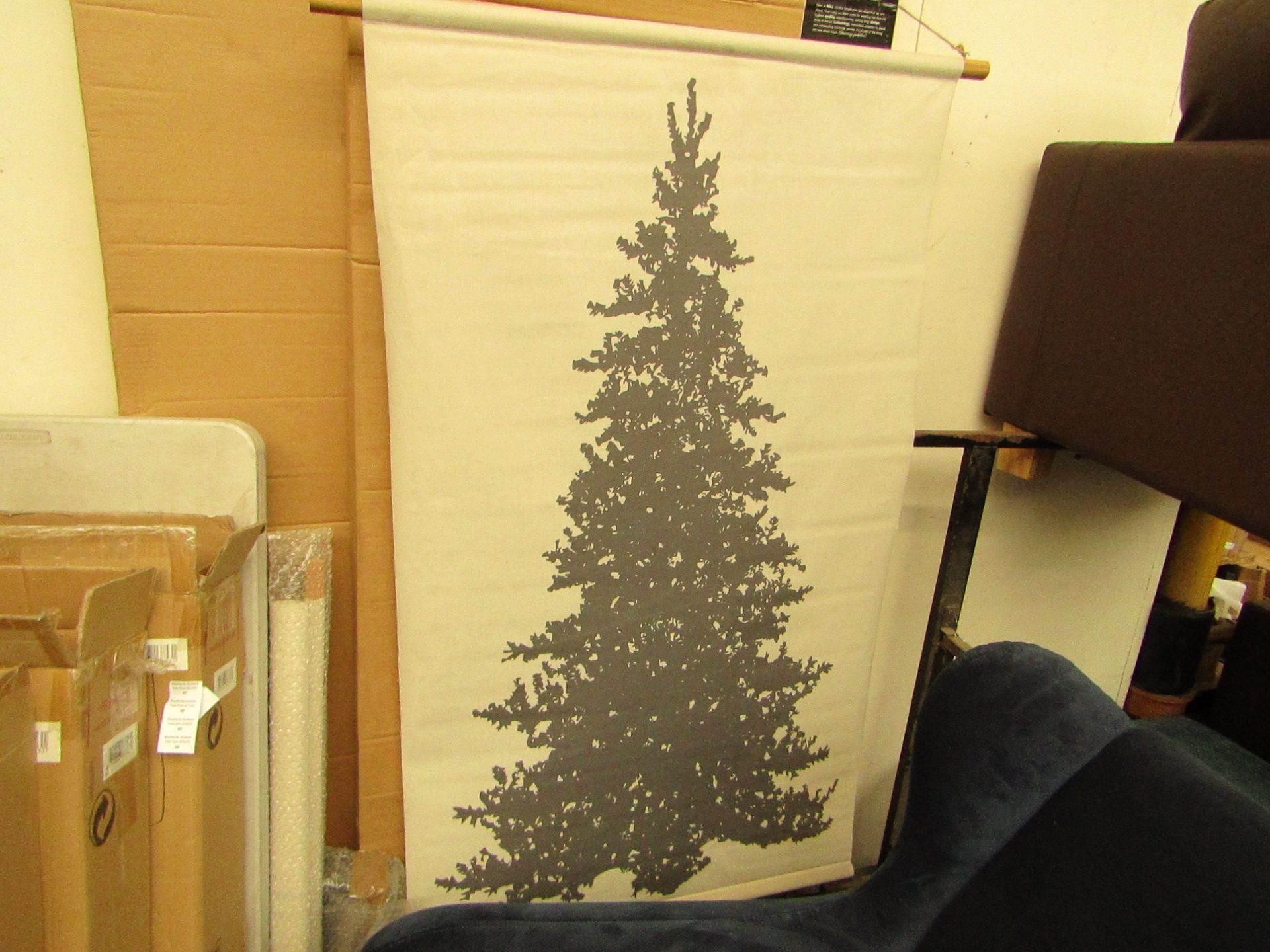 | 1X | COX AND COX WALL ART TREE LINEN | (PLEASE NOTE, THIS DOES NOT PROVIDE ANY WARRANTY OR