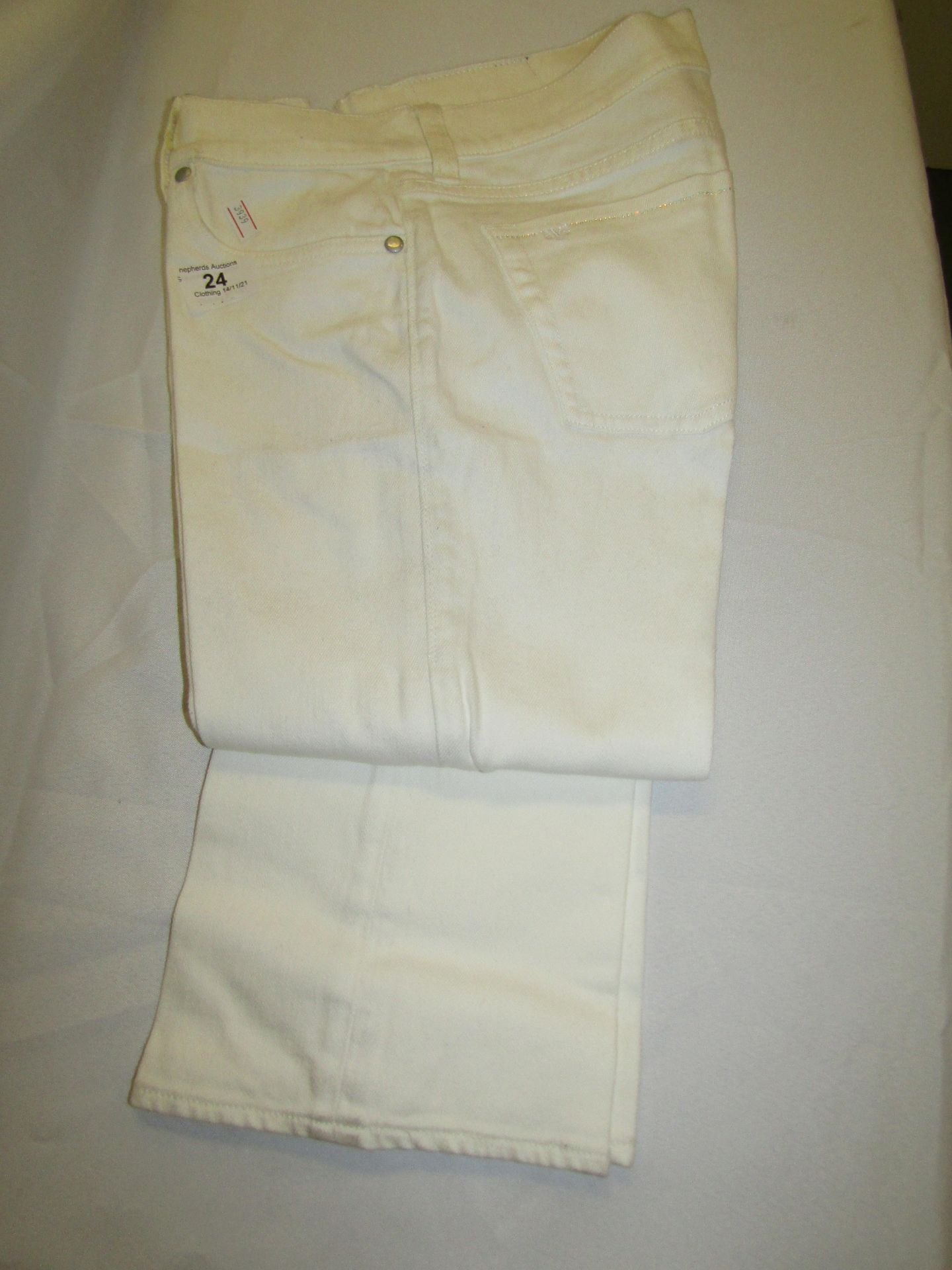 Victoria Beckam White Jeans Size W28 L35 New With Tags