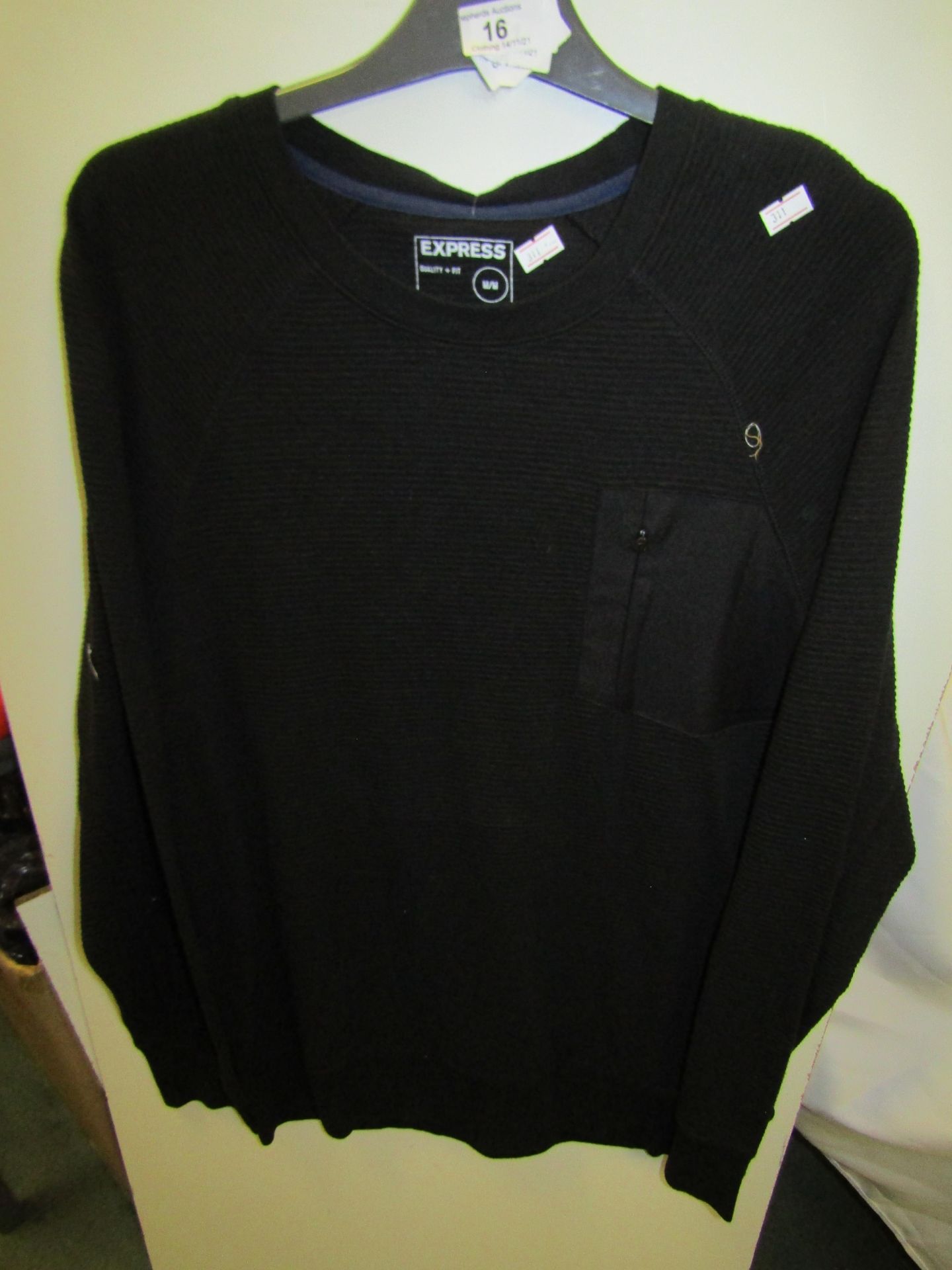 Express Mens Navy Top Size M New With Tags