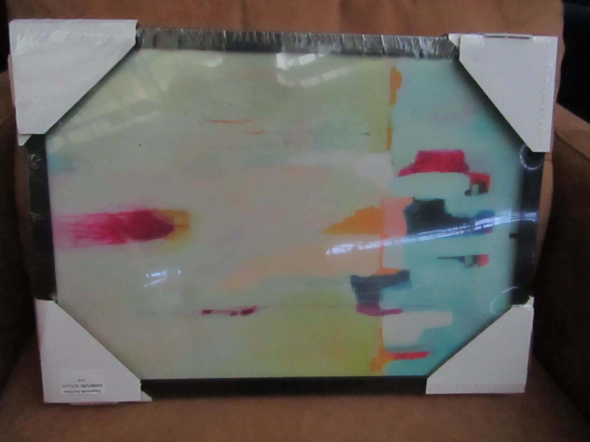 | 1X | MADE.COM CANVAS PRINT | SEE PICTURE FOR DESIGN | GOOD CONDITION & BOXED |