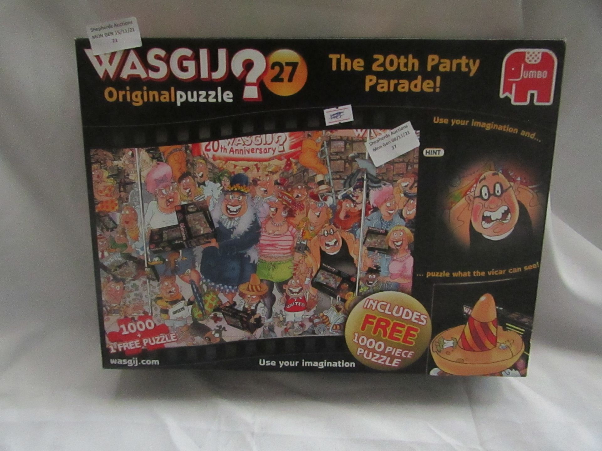 Wasgij - 1000 Piece Puzzle - Unchecked & Boxed.