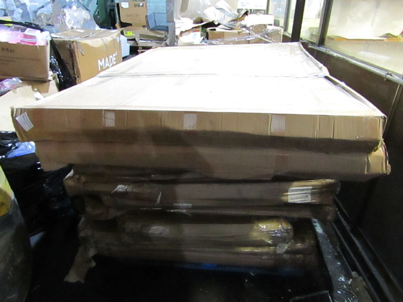 Pallets of BER customer returns from Made.com, Cox & Cox and Swoon