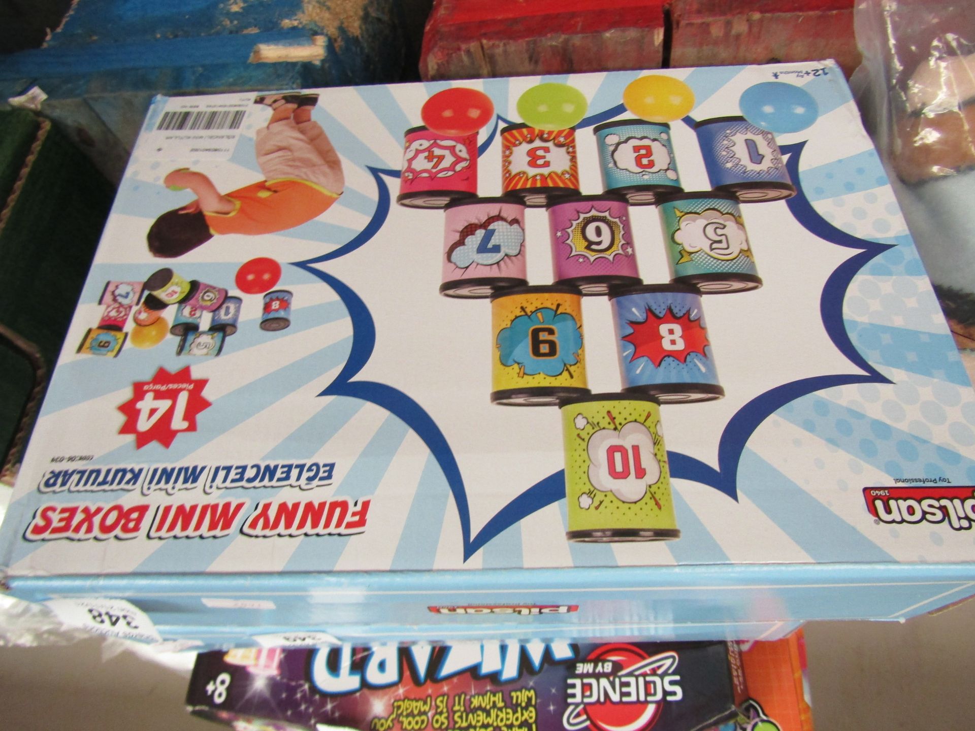 1 x Pilsan Funny Mini Boxes Game new