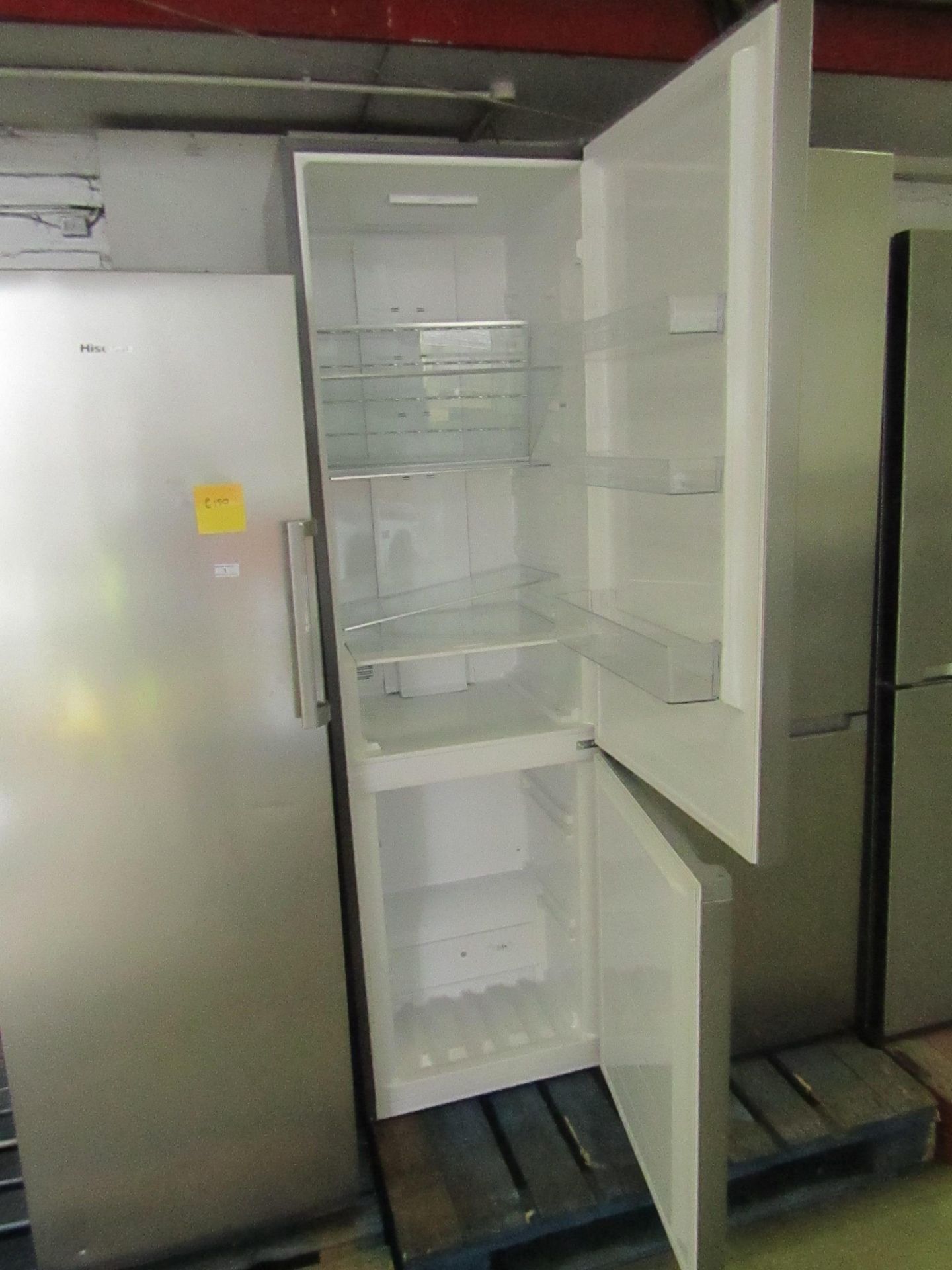 Smeg Stainless Steel Frost free Fridge Freezer - Model: FC20XDNE - Vendor Suggests Item Is Working & - Image 2 of 2