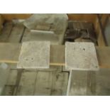 10x Boxes of 50 Tumbled travertine tiles 100 x 100mm, brand new. Total RRP £40 a Box, Total RRP £