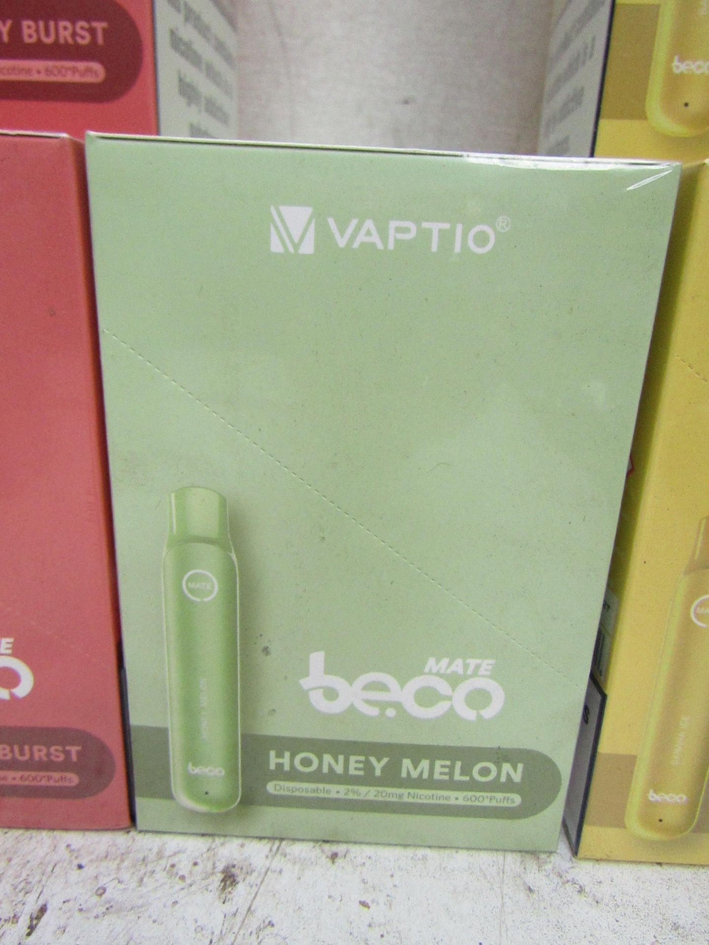 10pcs brand new sealed stock Vape Bars - - rrp £5.99 , 10pcs in lot flavour is : Honey Melon , ,