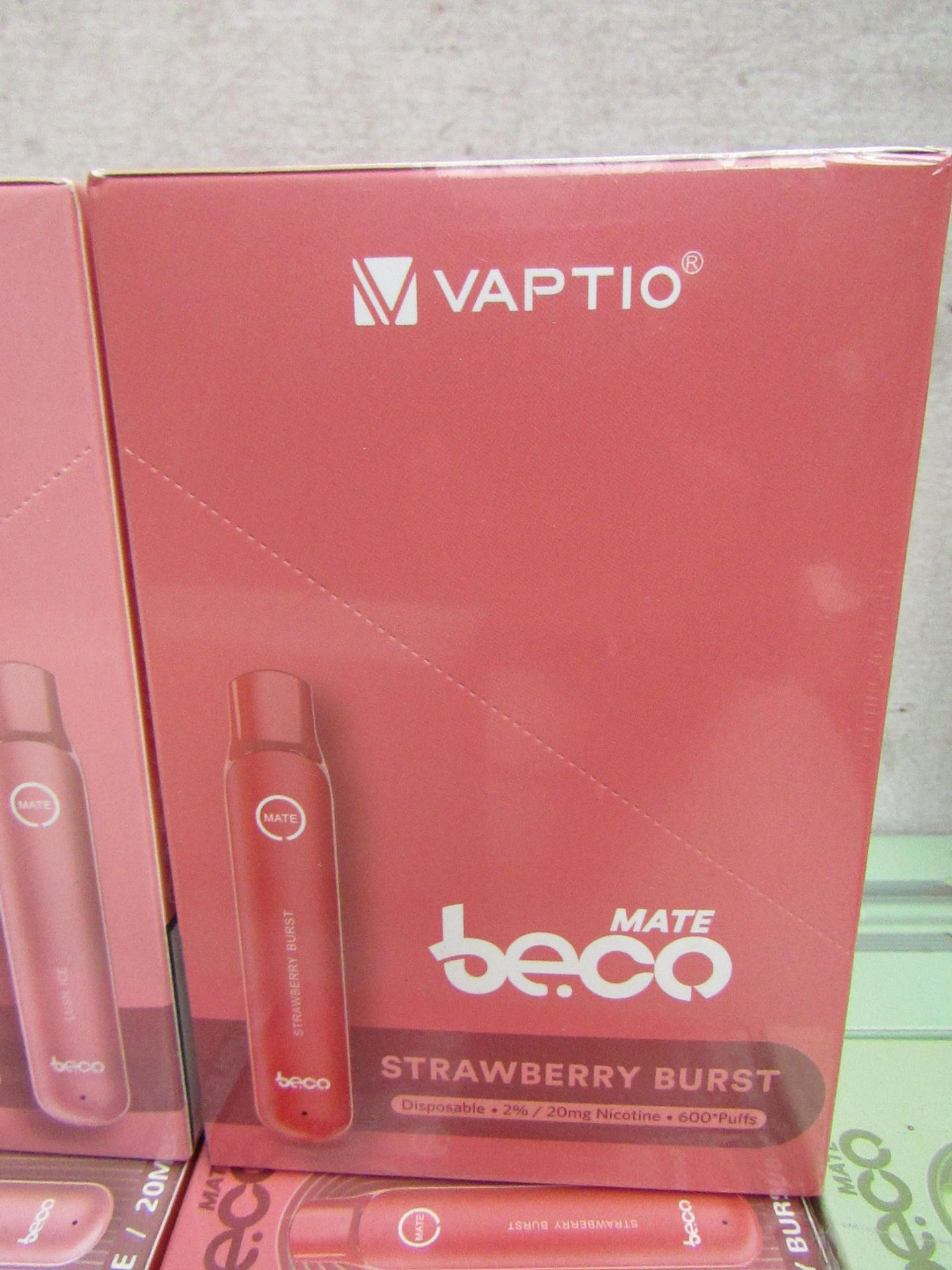 10pcs brand new sealed stock Vape Bars - - rrp £5.99 , 10pcs in lot flavour is : Strawberry