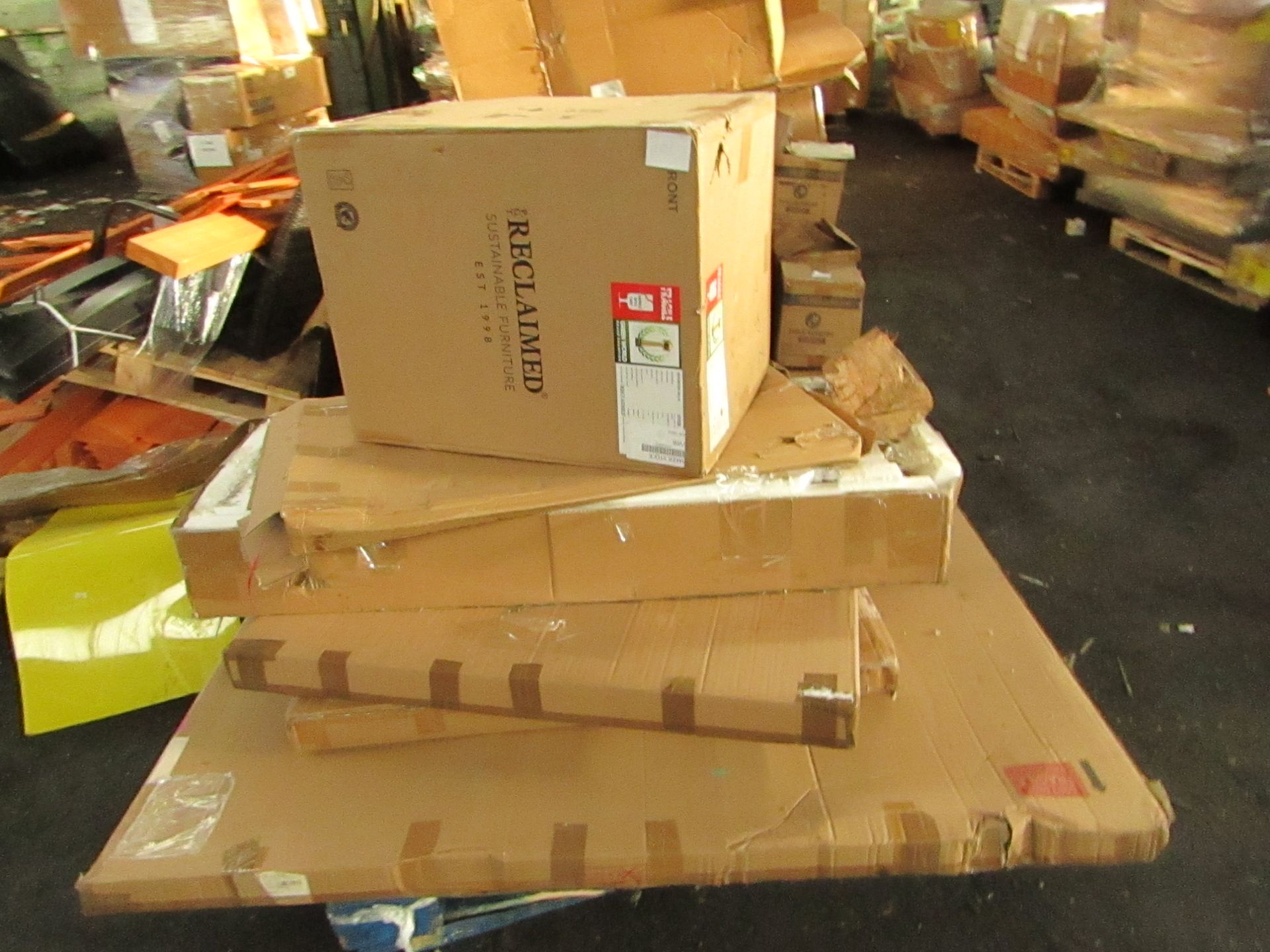 | 1X | PALLET OF FAULTY / MISSING PARTS / DAMAGED CUSTOMER RETURNS COX & COX STOCK UNMANIFESTED |