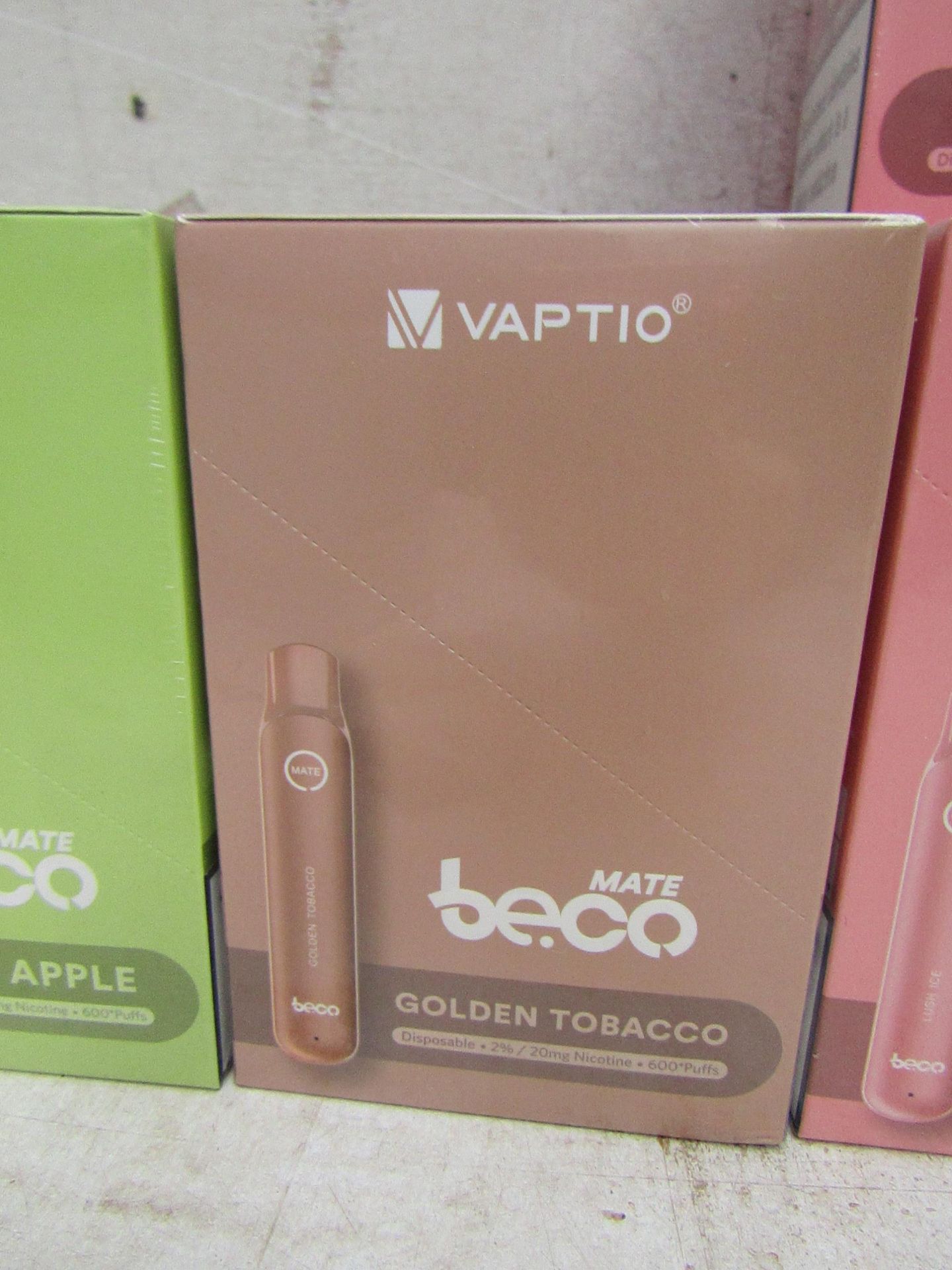 10pcs brand new sealed stock Vape Bars - - rrp £5.99 , 10pcs in lot flavour is : Golden Tobacco , ,