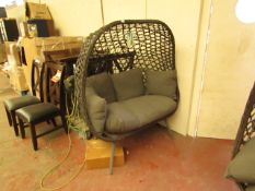 | 1X | COX & COX COCOON CHAIR | GOOD CONDITION APPEARS COMPLETE | RRP £695 |