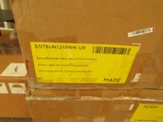 | 1X | ELONA BEDSIDE TABLES | FLATPACKED AND BOXED BUT UNCHECKED FOR ALL PARTS | RRP £129 EACH |