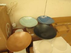 1 x Made.com Hai Set of 4 Mixed Reactive Glaze Ramen Bowls Tonal RRP £45 SKU MAD-DWRHAI002MUL-UK