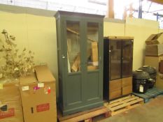| 1X | COX & COX CAMILE METTE DISPLAY CABINET | ITEM LOOKS TO BE UNUSED MAY HAVE LITTLE