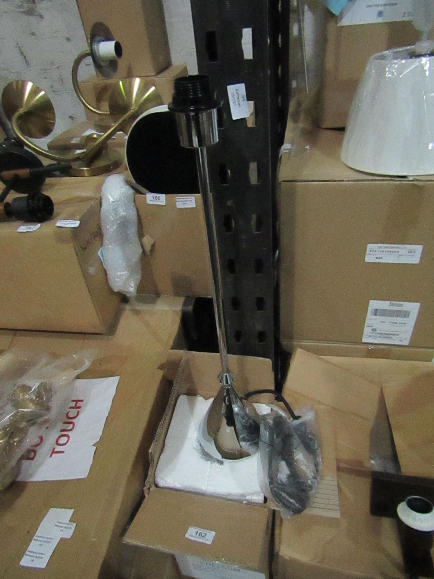 Chelsom - Console Table Lamp - Chrome - Good Condition & Boxed.