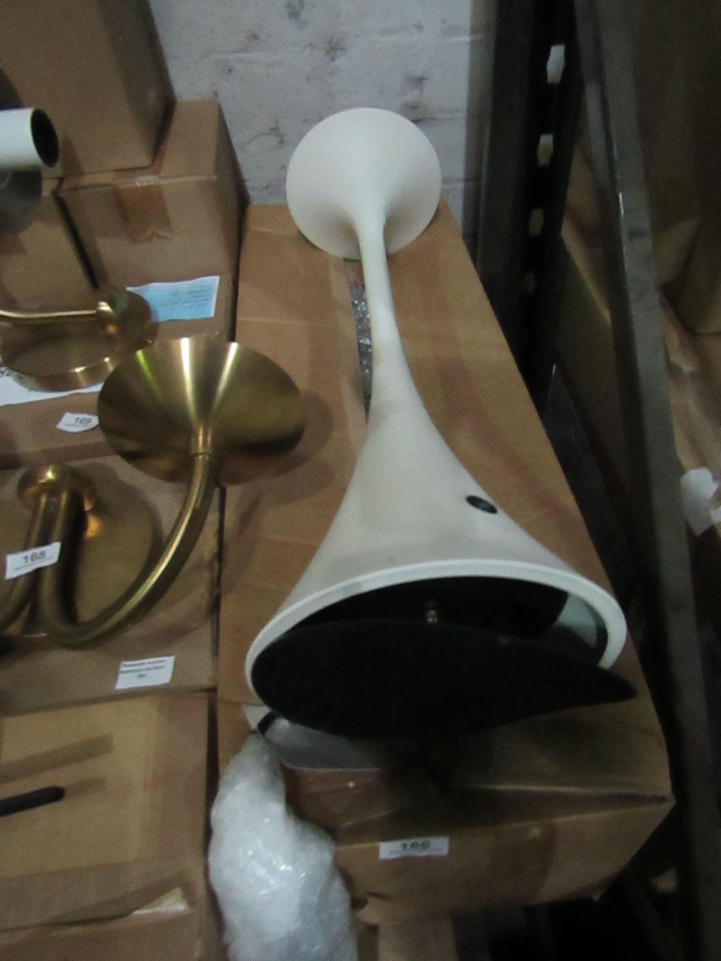 Chelsom - Table Lamp - White - Cancelled Order & Unchecked.