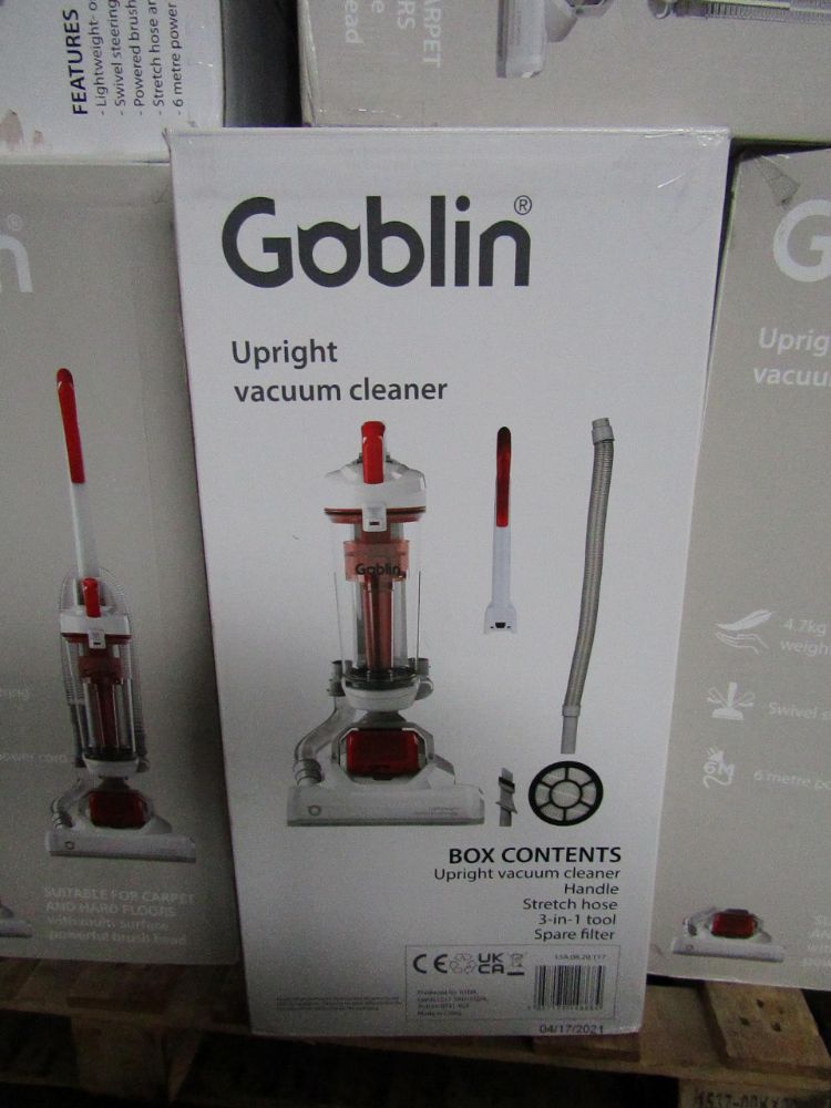 Bulk Lots of Goblin Vacuums, Clever Spas, and Pallets of B&Q raw returns and end of line stock