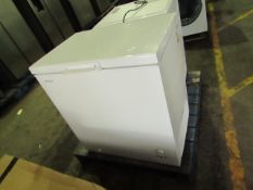 Hisense - FC252D4BW1 Chest Freezer - No Major Damages Tested Working.