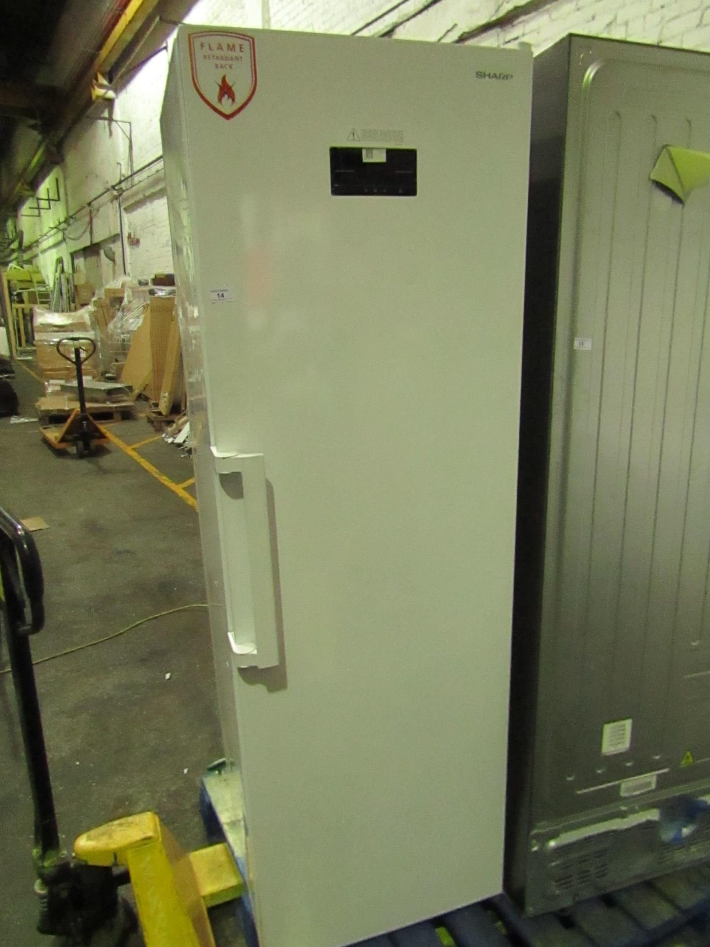 Sharp Freestanding Fridge, Model: SJ-LC31CHXWF - Powers On Doesn?t Appear to be Getting Cold -