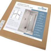 Pallet of 12x Sand stone Matt Splash Panel Shower kits, all brand new, RRP œ175, please see pictures