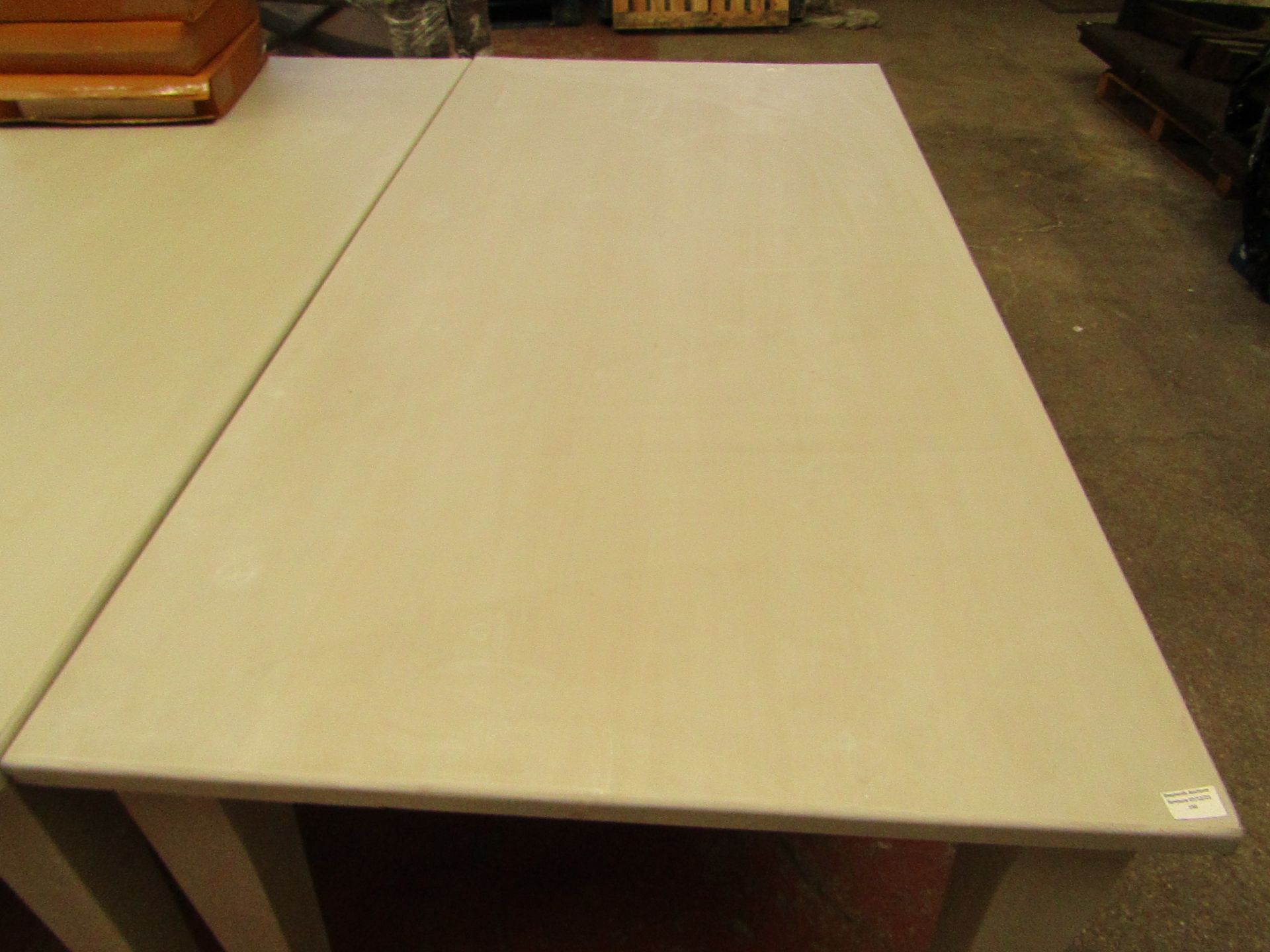 | 1X | COX AND COX LOTTE DINING TABLE | GREY | FEW MINOR CHIPS ROUND THE EDGES BUT OTHERWISE IN GOOD