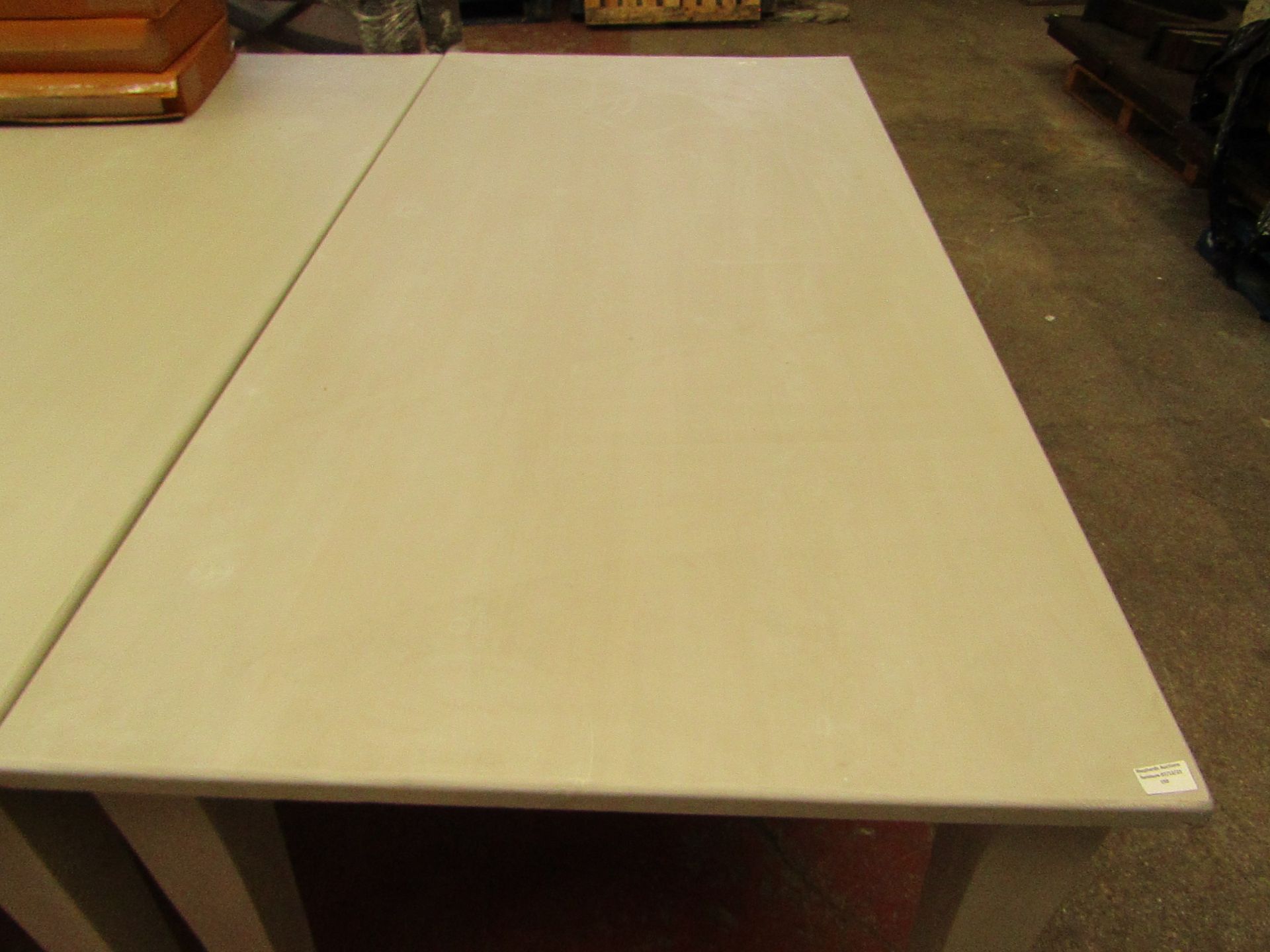 | 1X | COX AND COX LOTTE DINING TABLE | GREY | FEW MINOR CHIPS ROUND THE EDGES BUT OTHERWISE IN GOOD