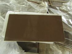 50x Packs of 22 Azuleo Chocolate 150 x 300mm wall tiles, brand new. Total RRP circa ?500