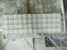 20x Packs of 10 Gemini Crystal 2 Mosaic White (Sheet 306x102mm), brand new and boxed.RRP ?104 per