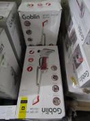 | 2X | GOBLIN UPRIGHT VACUUM CLEANER | UNCHECKED & BOXED | NO ONLINE RESALE | RRP œ60 | TOTAL LOT