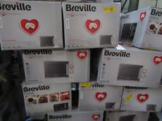 | 5X | BREVILLE MICROWAVE OVEN | UNCHECKED | NO ONLINE RESALE | RRP œ60 | TOTAL LOT RRP œ300 |
